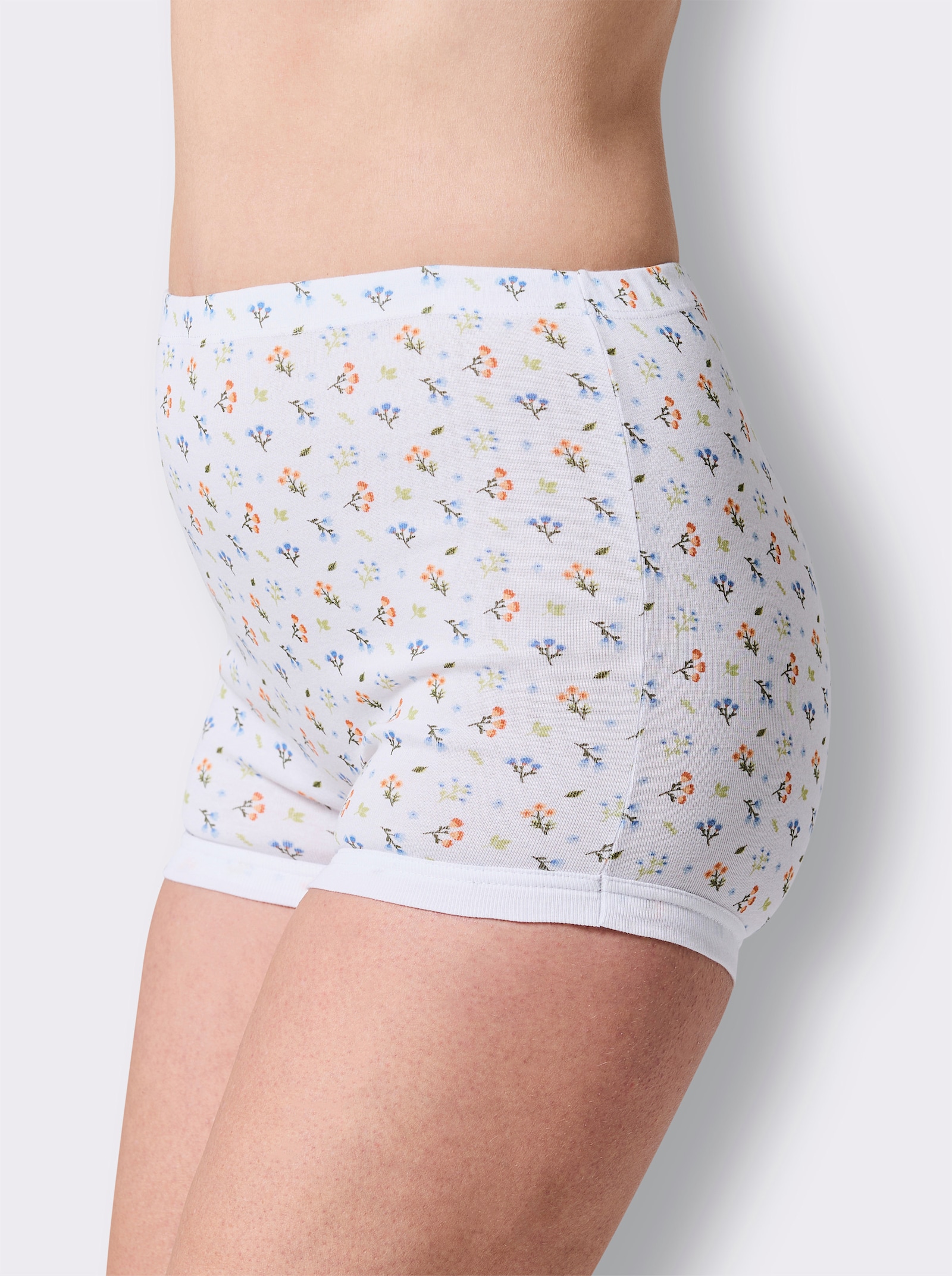 wäschepur Taillenslip - weiß-bedruckt