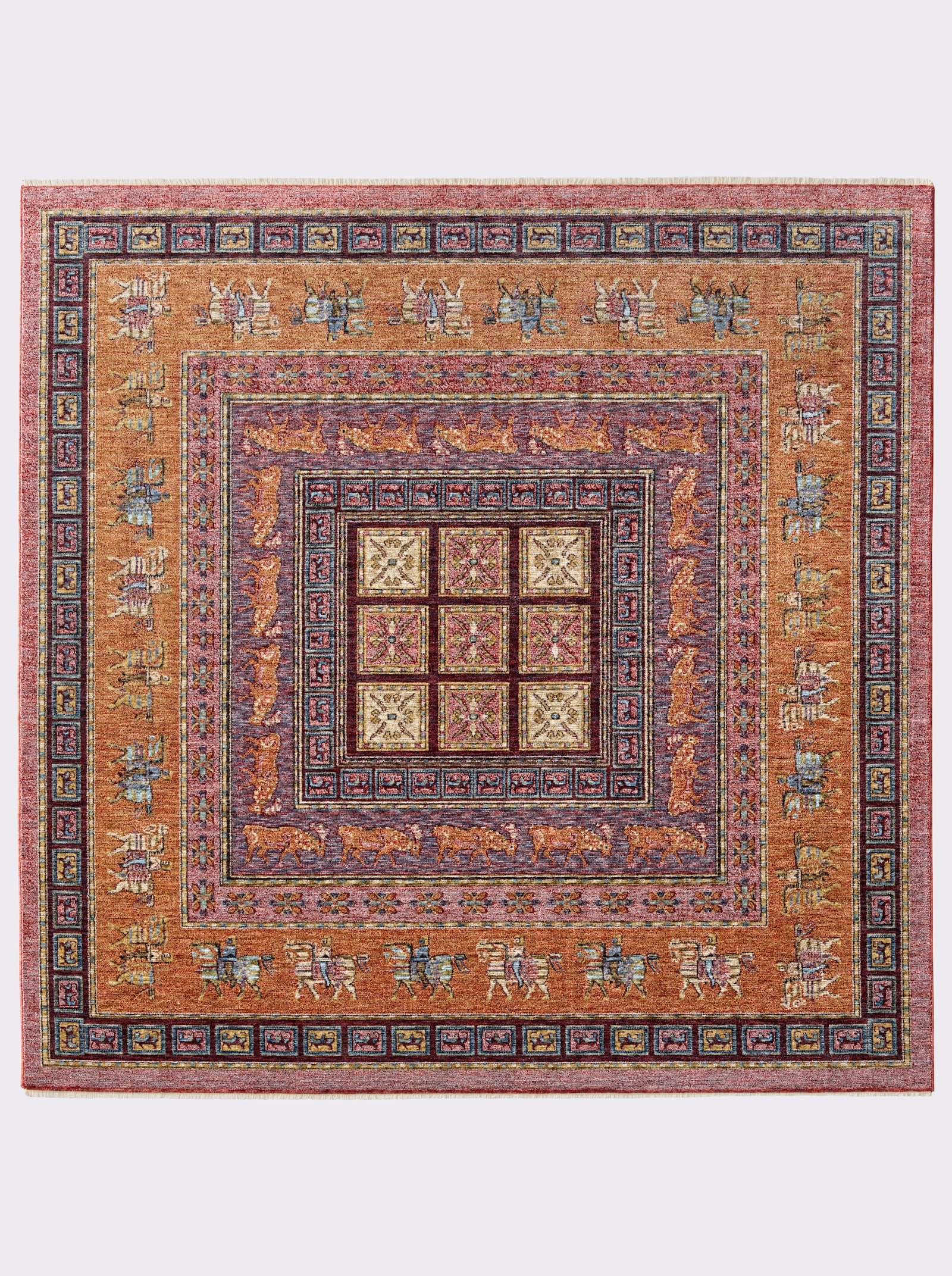 heine home Tapis - terre cuite-multicolore