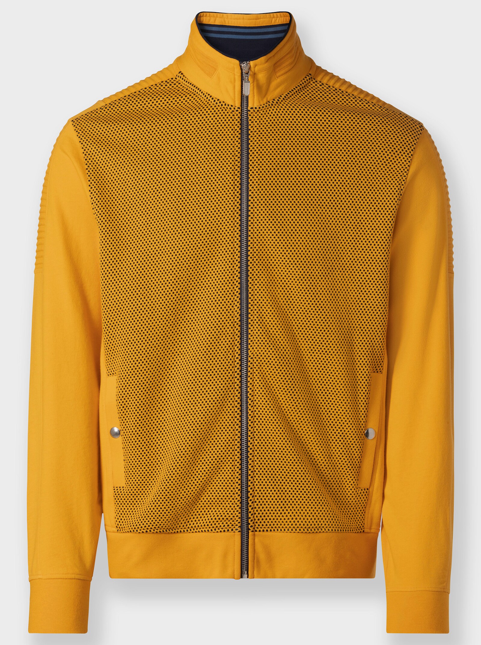 Marco Donati Sweatjacke - ocker