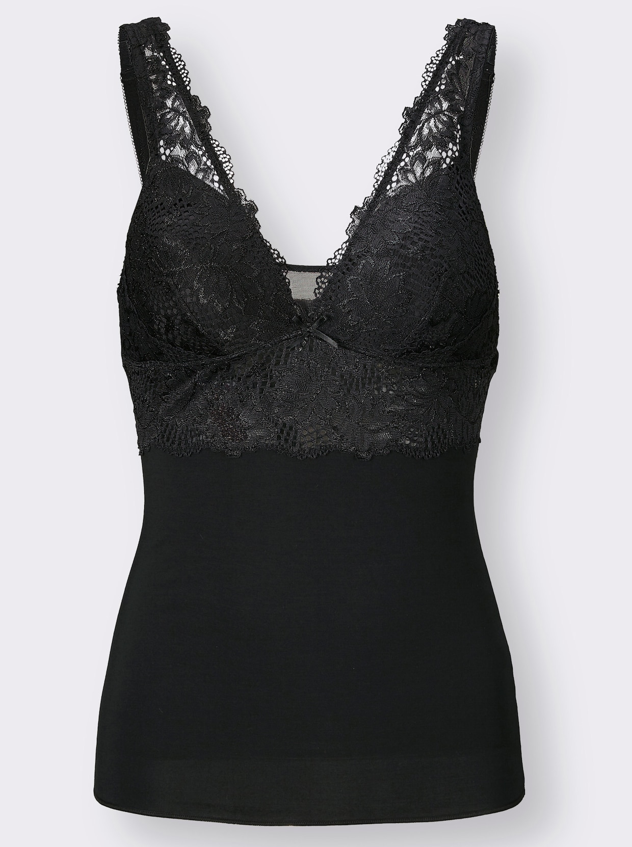 Nina von C. Chemise soutien-gorge - noir