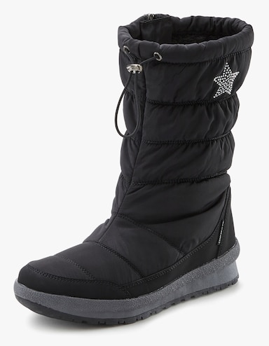 LASCANA Winterstiefel - schwarz