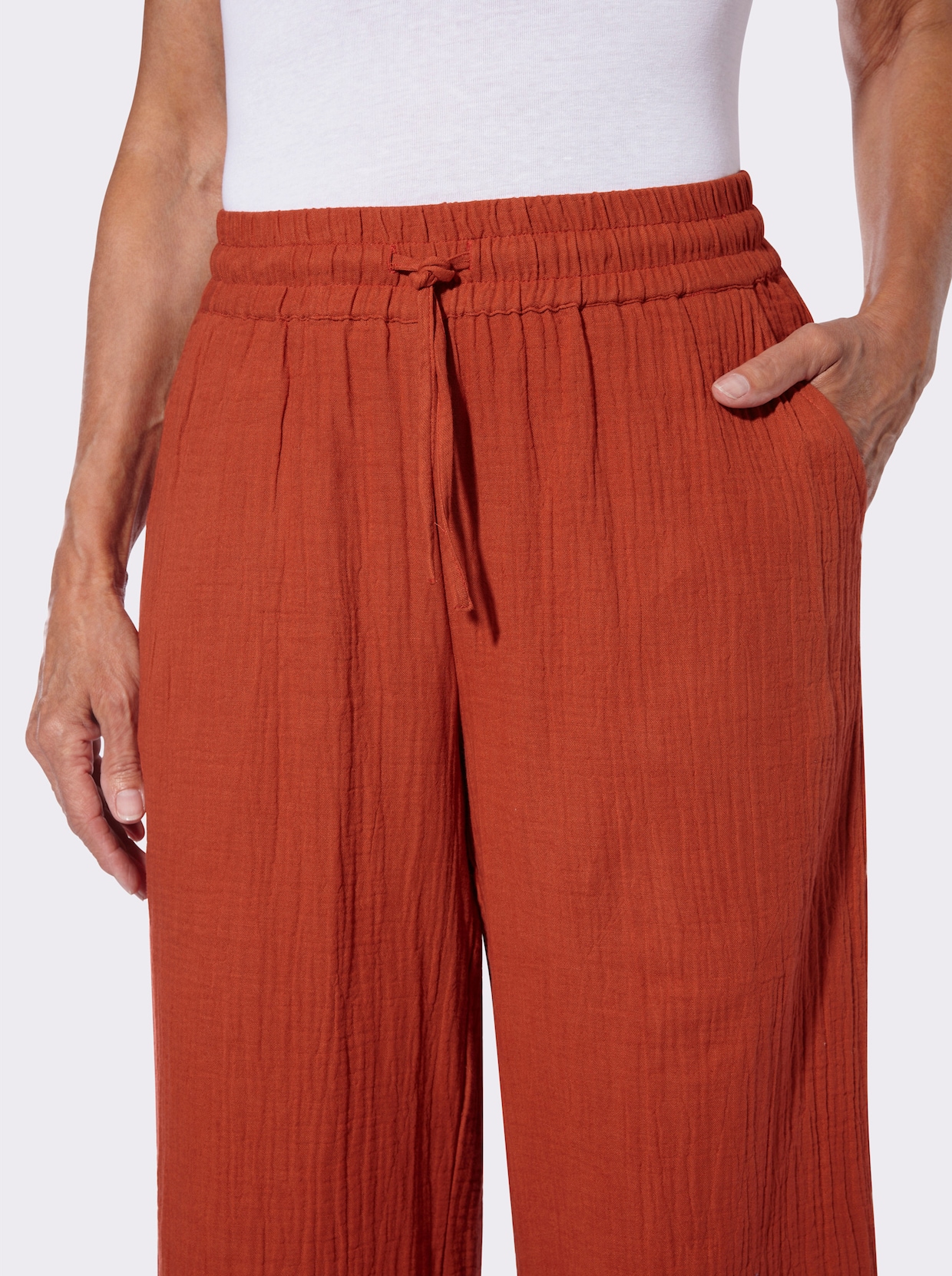 Culotte - rostrot