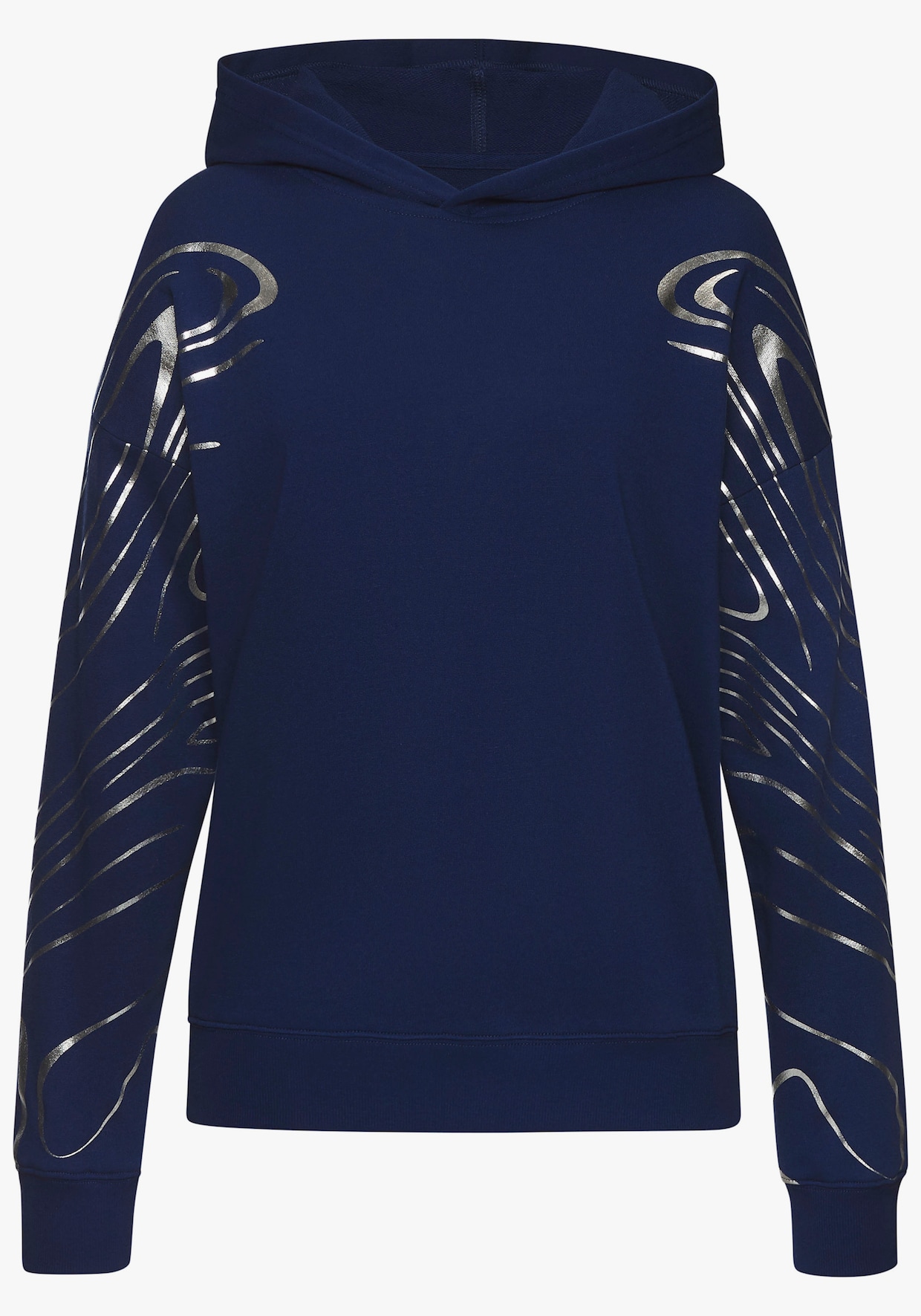 LASCANA ACTIVE Hoodie - blauw, zilver