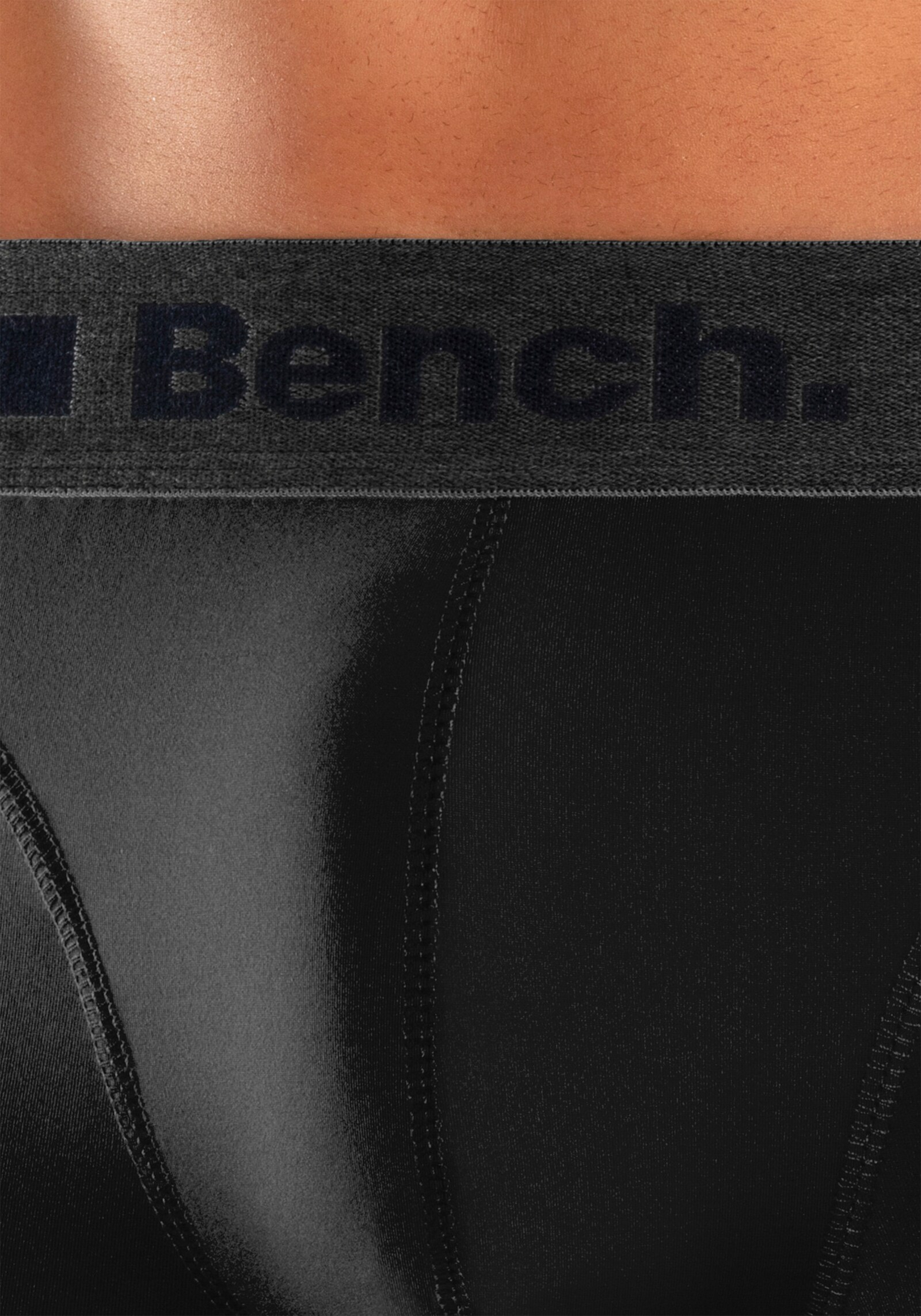 Bench. Functionele boxer - zwart/antraciet gemêleerd