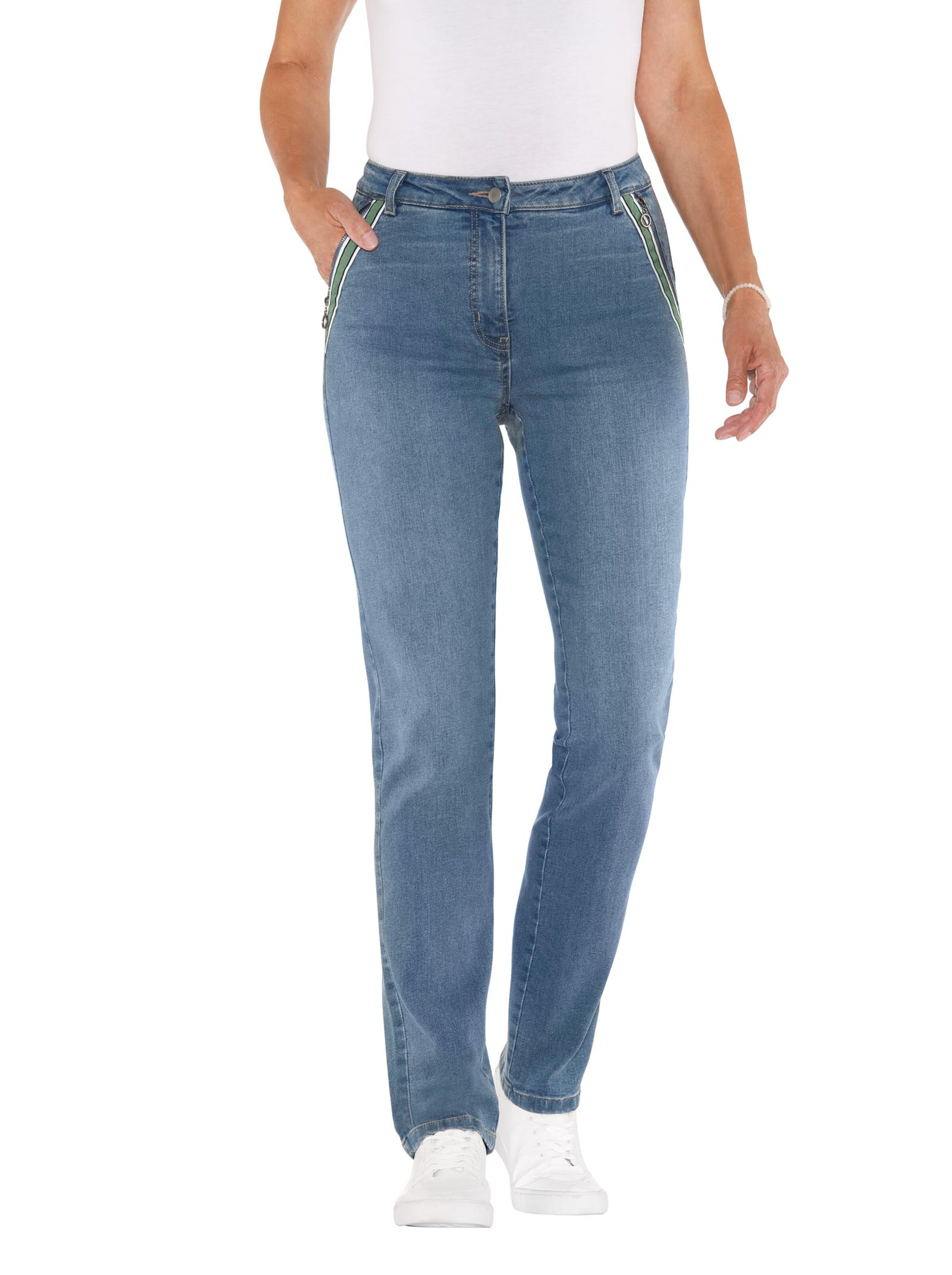 Jeans - blue-bleached