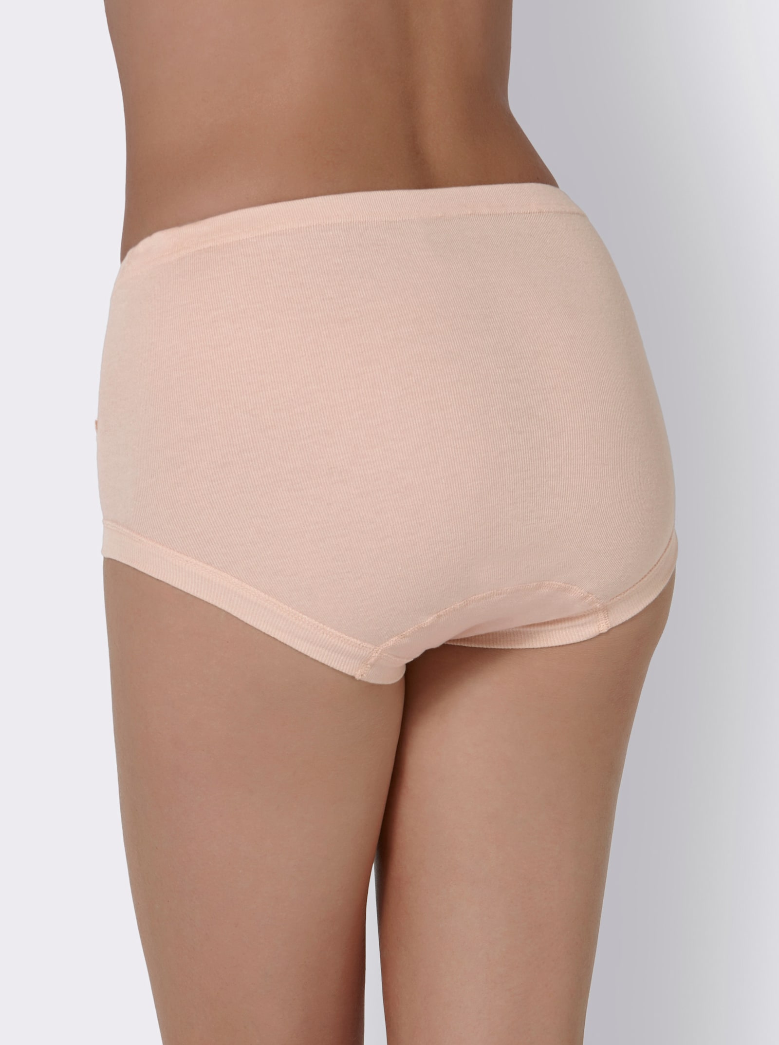 wäschepur Taillenslip mit Spitzen-Schmetterling - puder