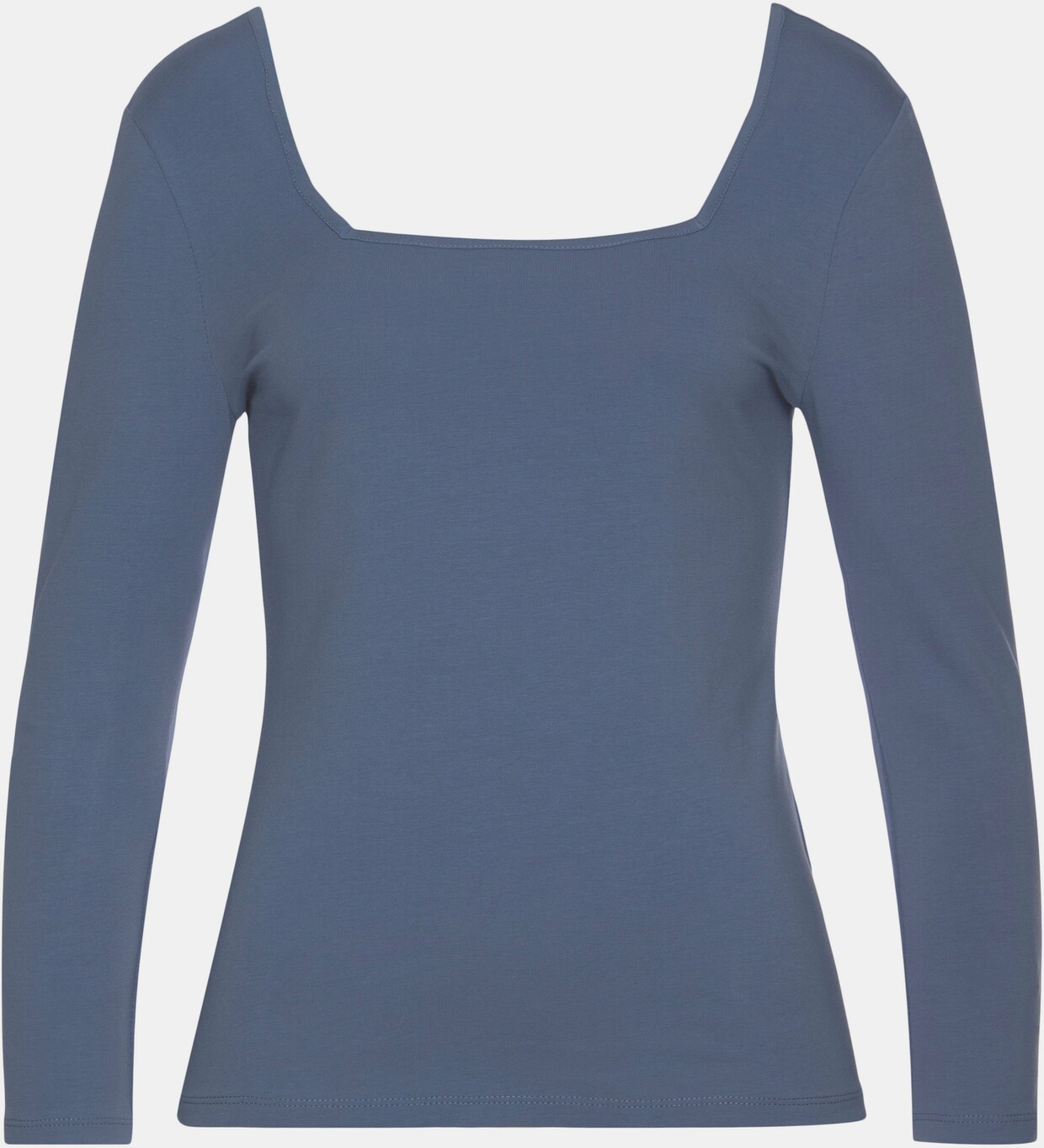 Buffalo Langarmshirt - rauchblau