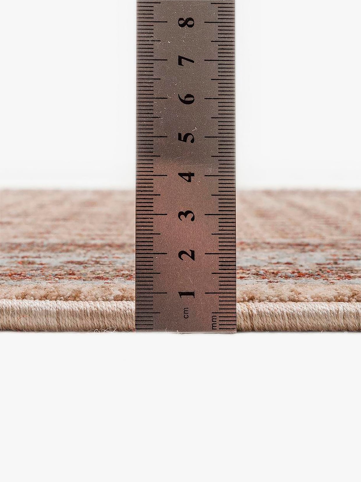 Theko Teppich - beige-gemustert