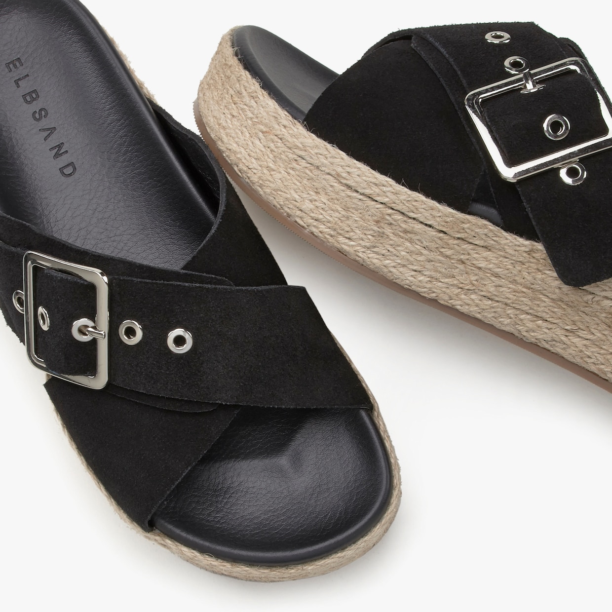 Elbsand slippers - zwart