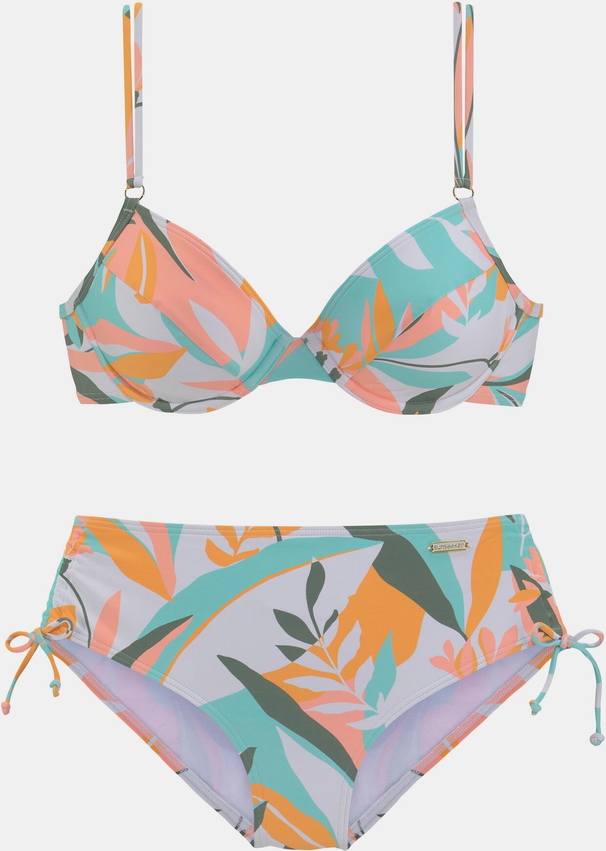 Sunseeker Beugelbikini - wit/geel