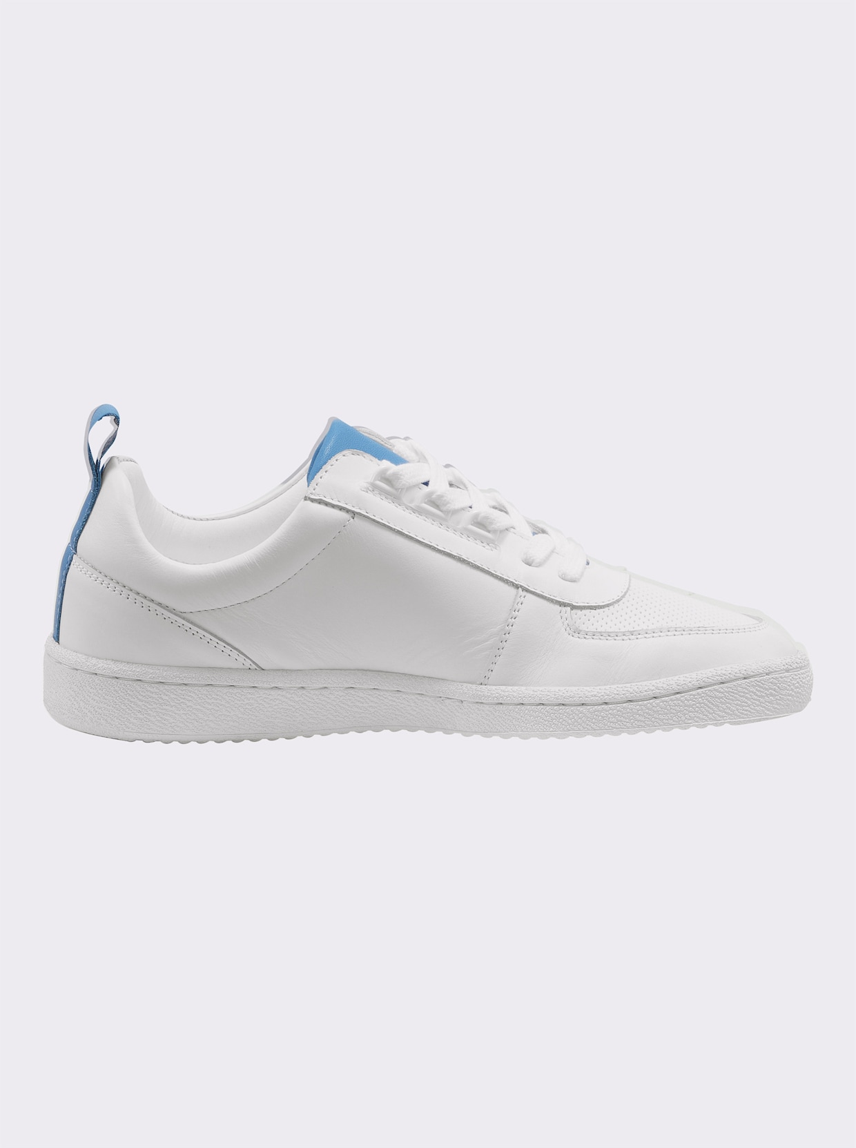 heine Sneaker - wit/blauw