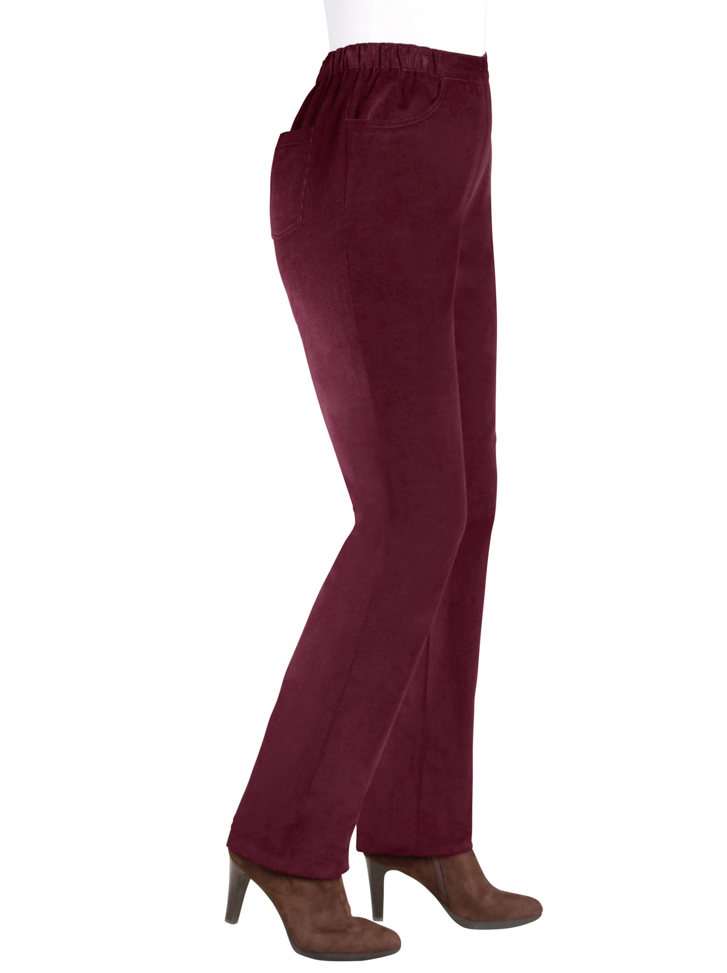 Cord-Hose - bordeaux