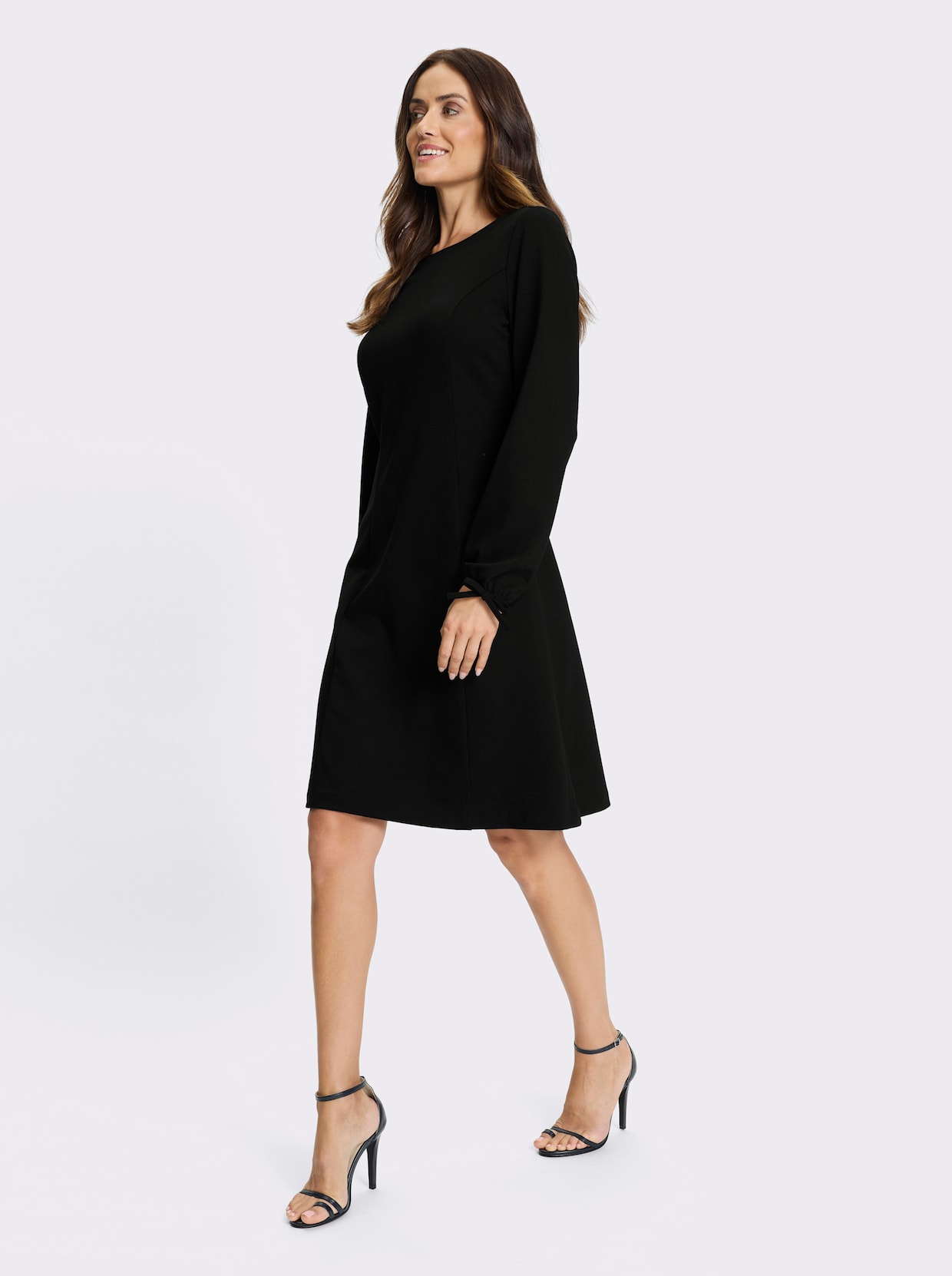 heine Jerseykleid - schwarz