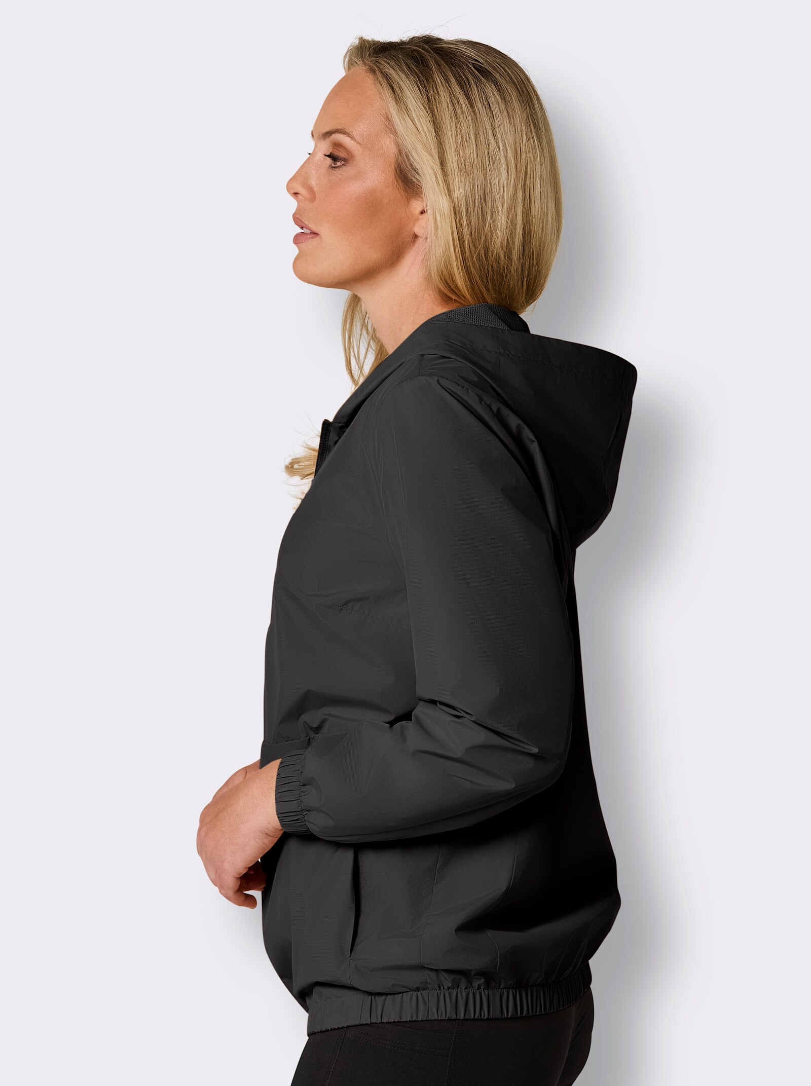 Catamaran Sports Funktionsjacke mit Kapuze - schwarz