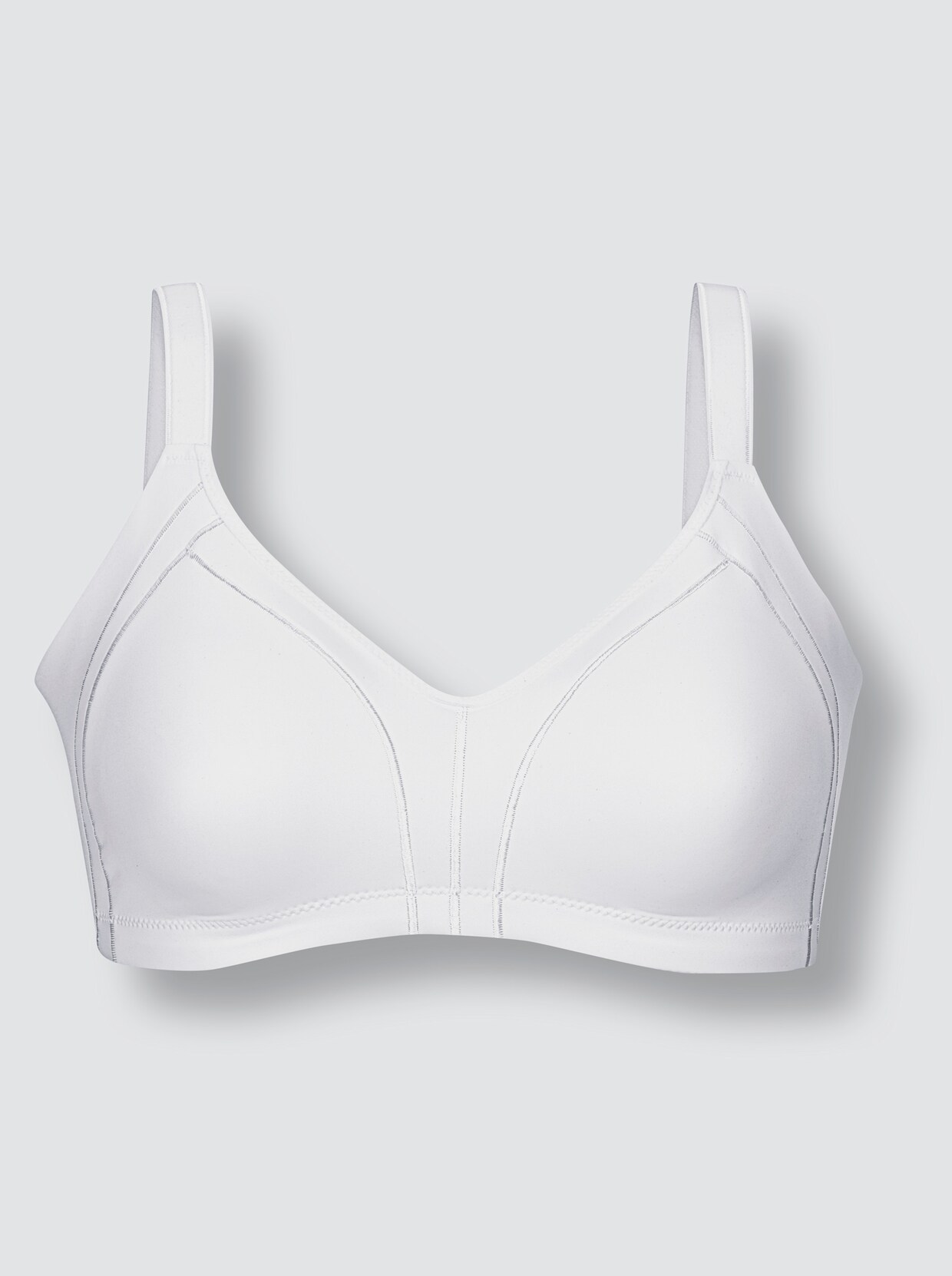 Minimizer-beha zonder beugel - wit