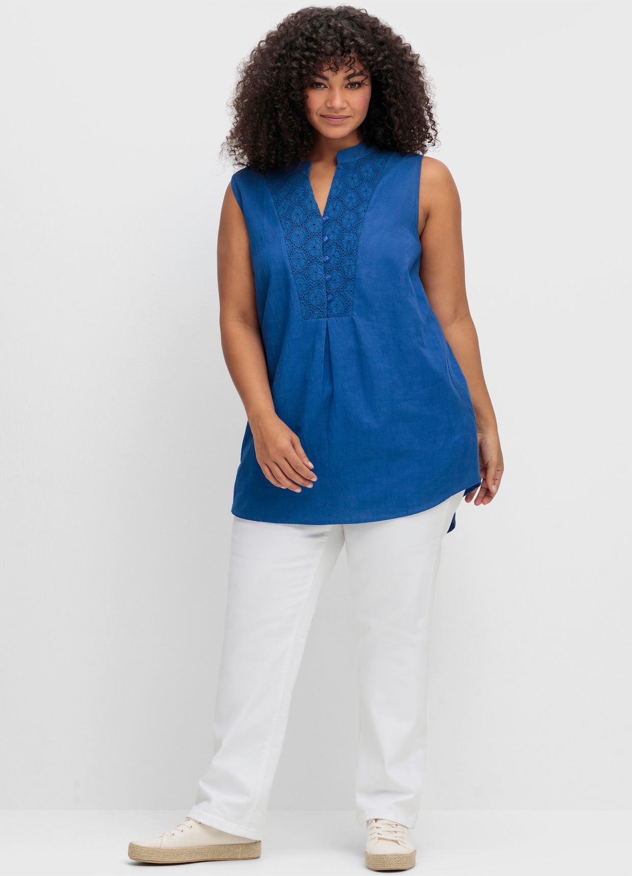 sheego by Joe Browns Blousetop - kobaltblauw