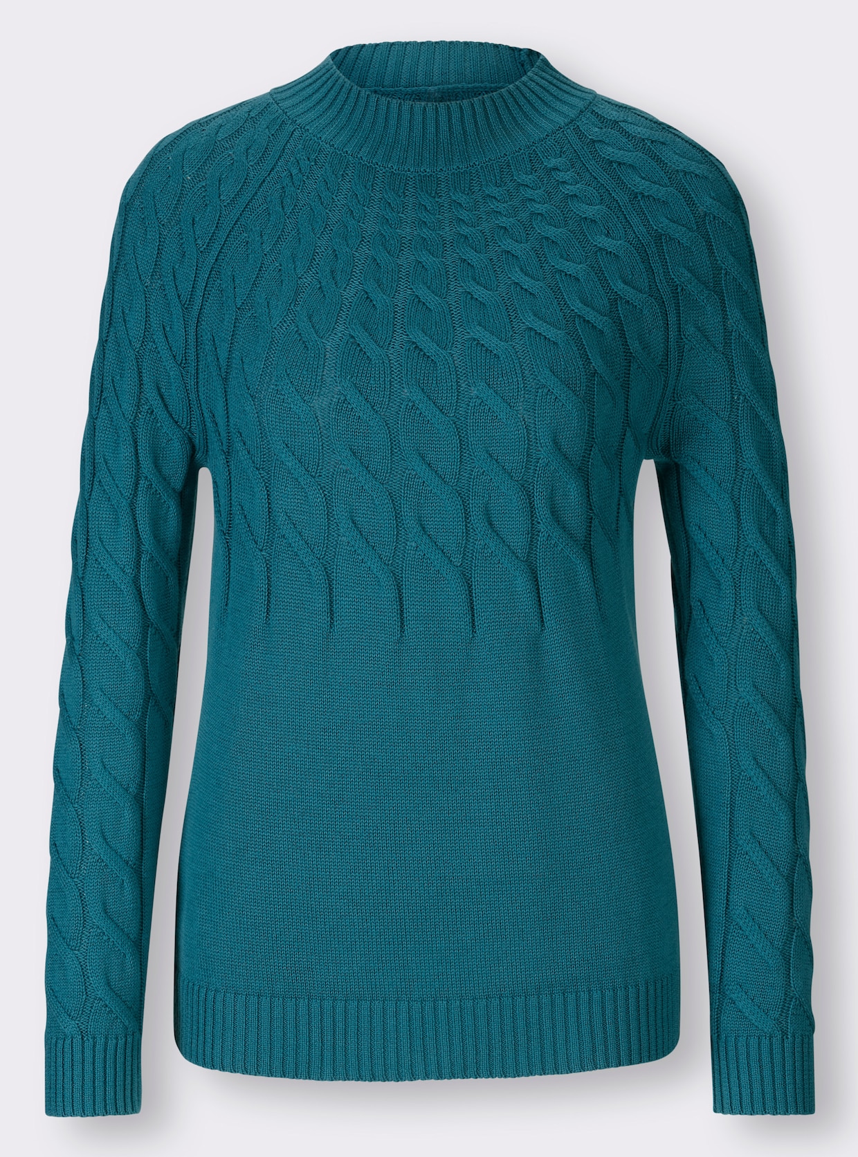 heine Pullover - aquapetrol