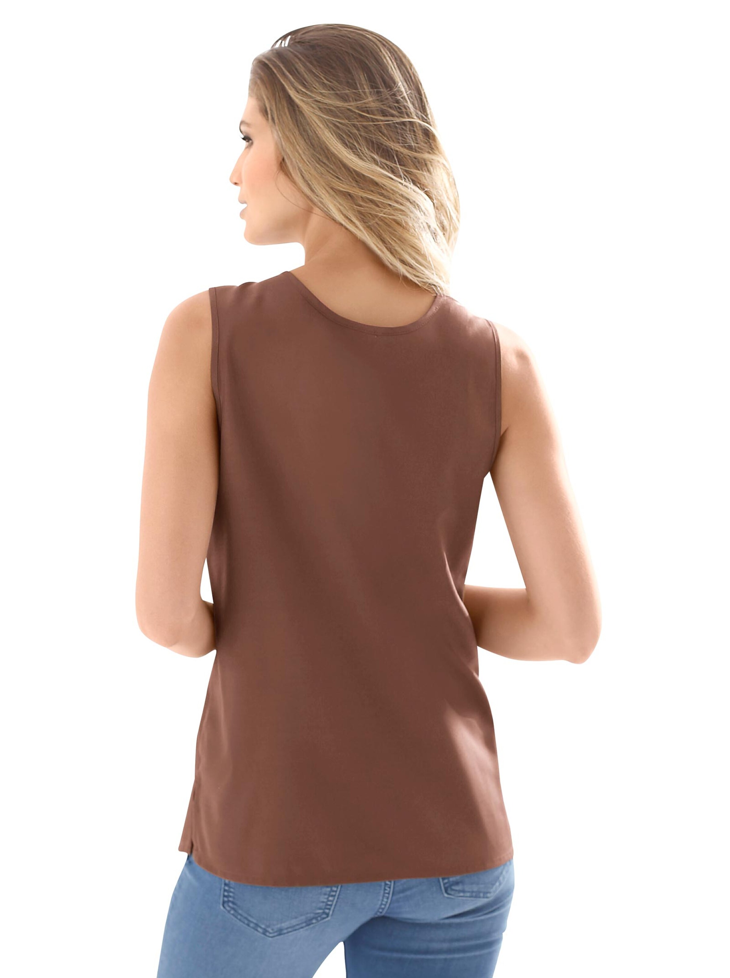 Top - schokobraun