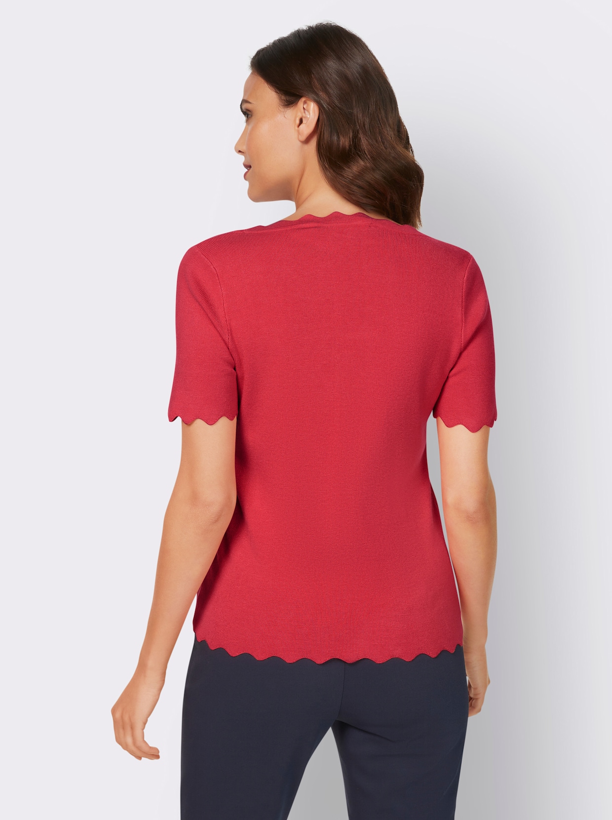 heine Pullover met korte mouwen - langoustine
