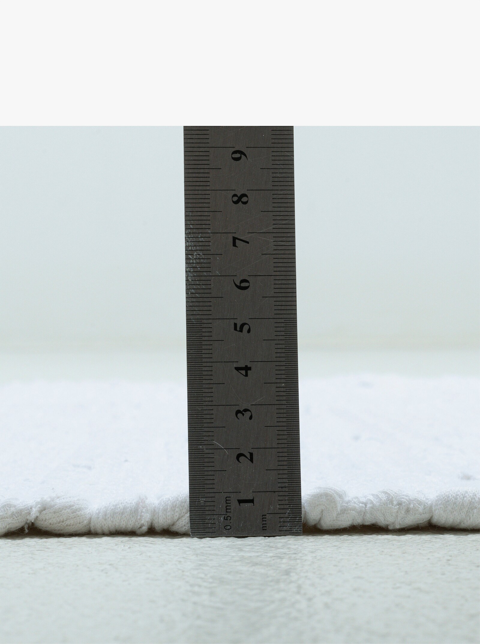 Theko Handwebteppich - weiß