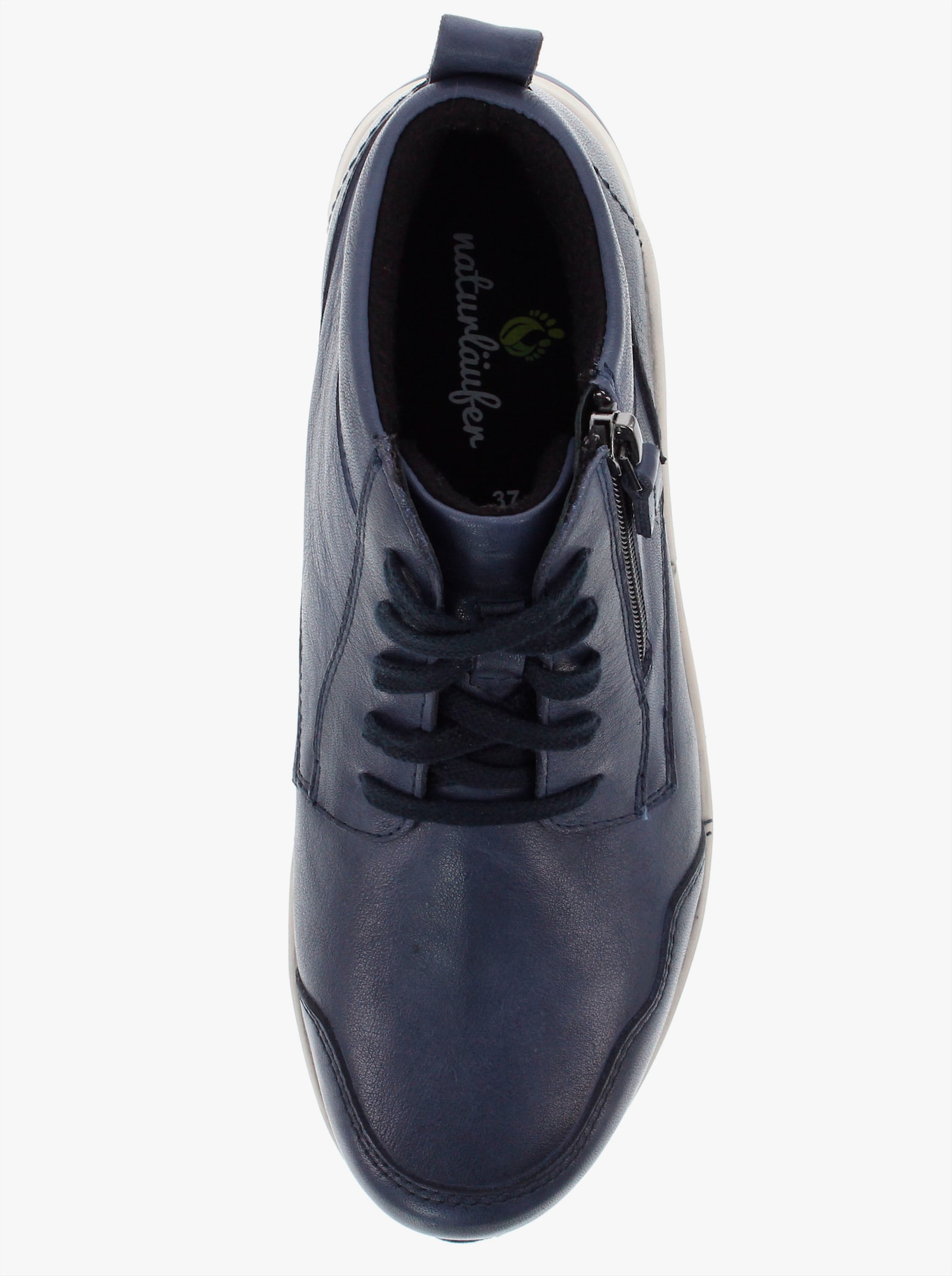 Stiefelette für kräftige Füße - marine