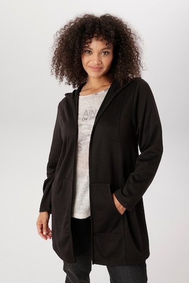 Aniston PLUS Sweatjacke - schwarz