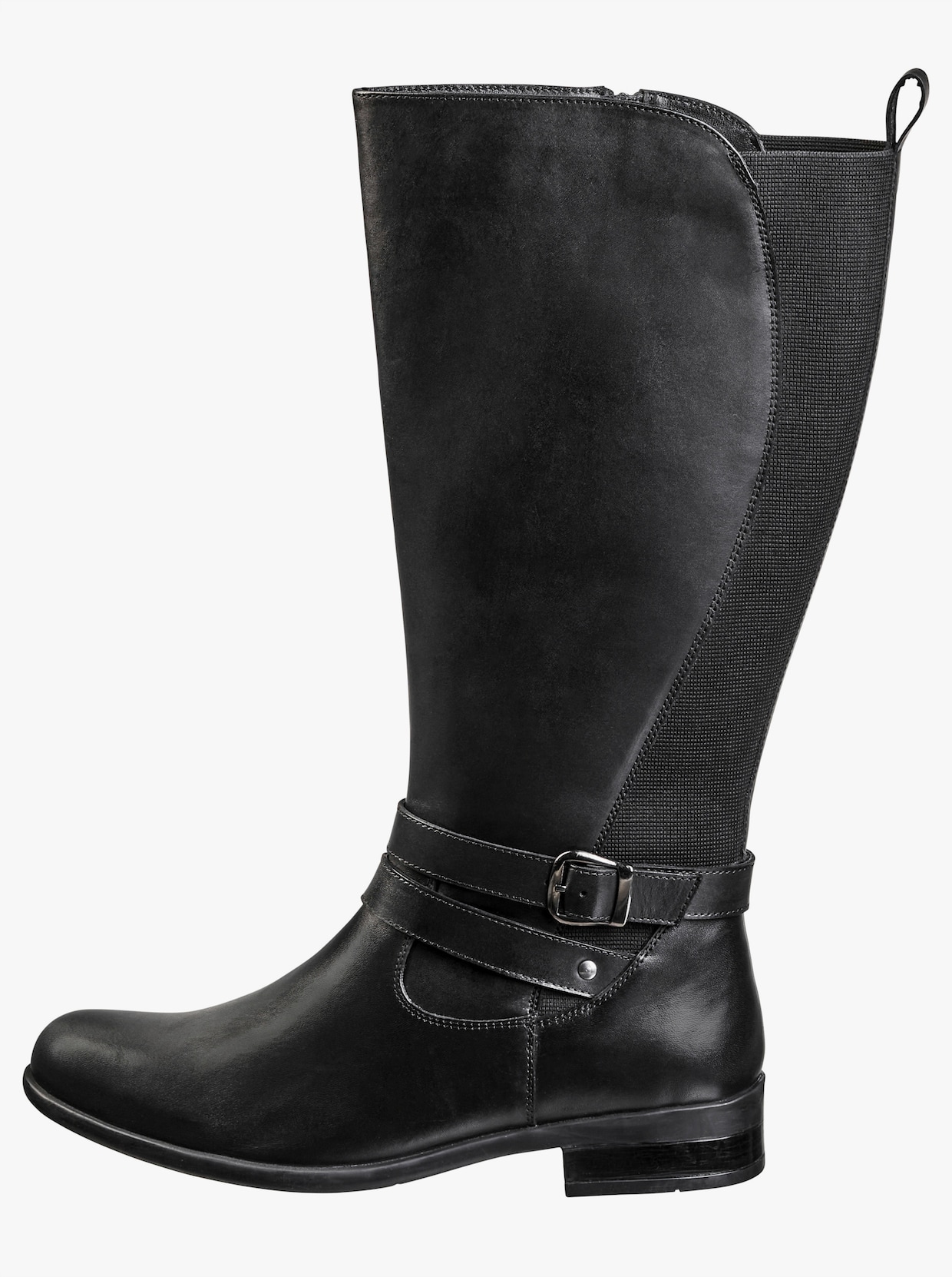 sheego Weitschaftstiefel - schwarz