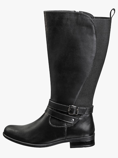 sheego Weitschaftstiefel - schwarz