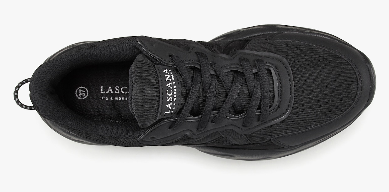 LASCANA Sneaker - zwart