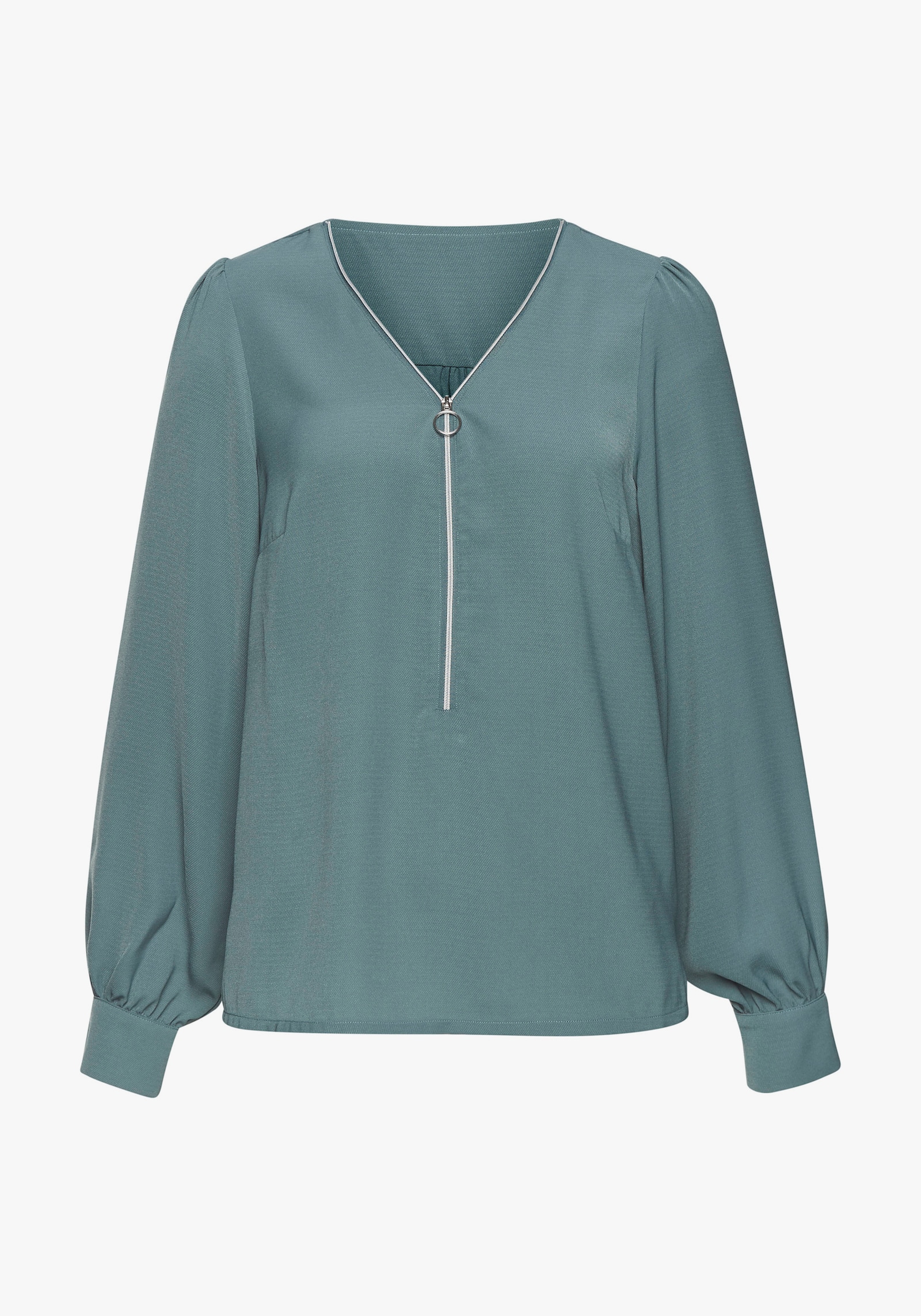 LASCANA Blouse met lange mouwen - petrol