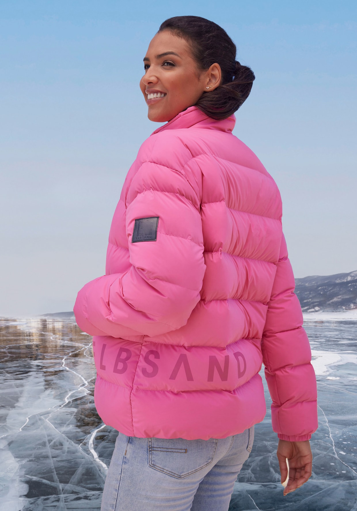 Elbsand Steppjacke - pink