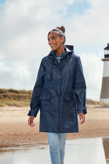 Elbsand Regenjacke - marineblau