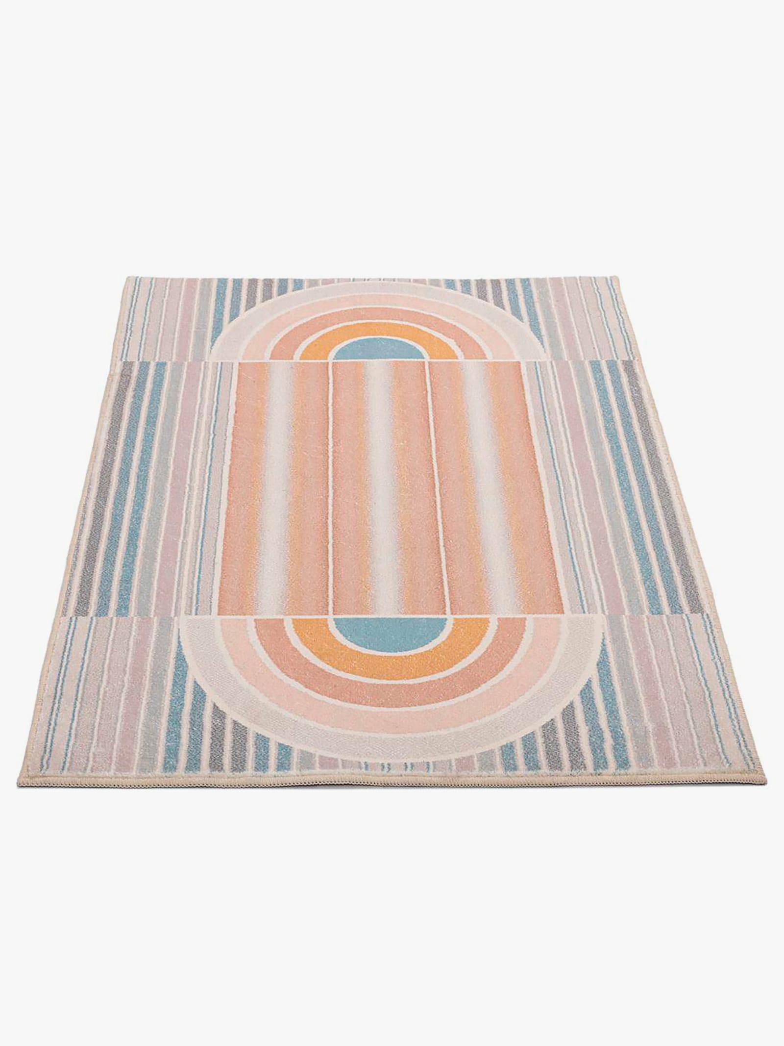 Theko Badematte - rosa-bunt