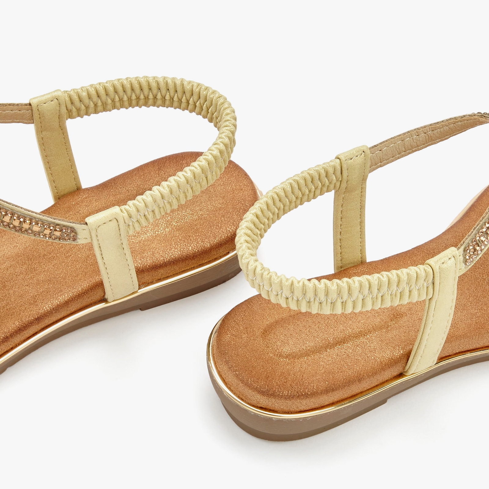 Vivance Sandale - goldfarben