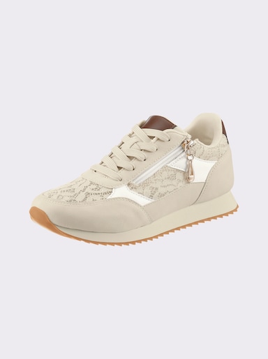 heine Sneaker - creme-cognac