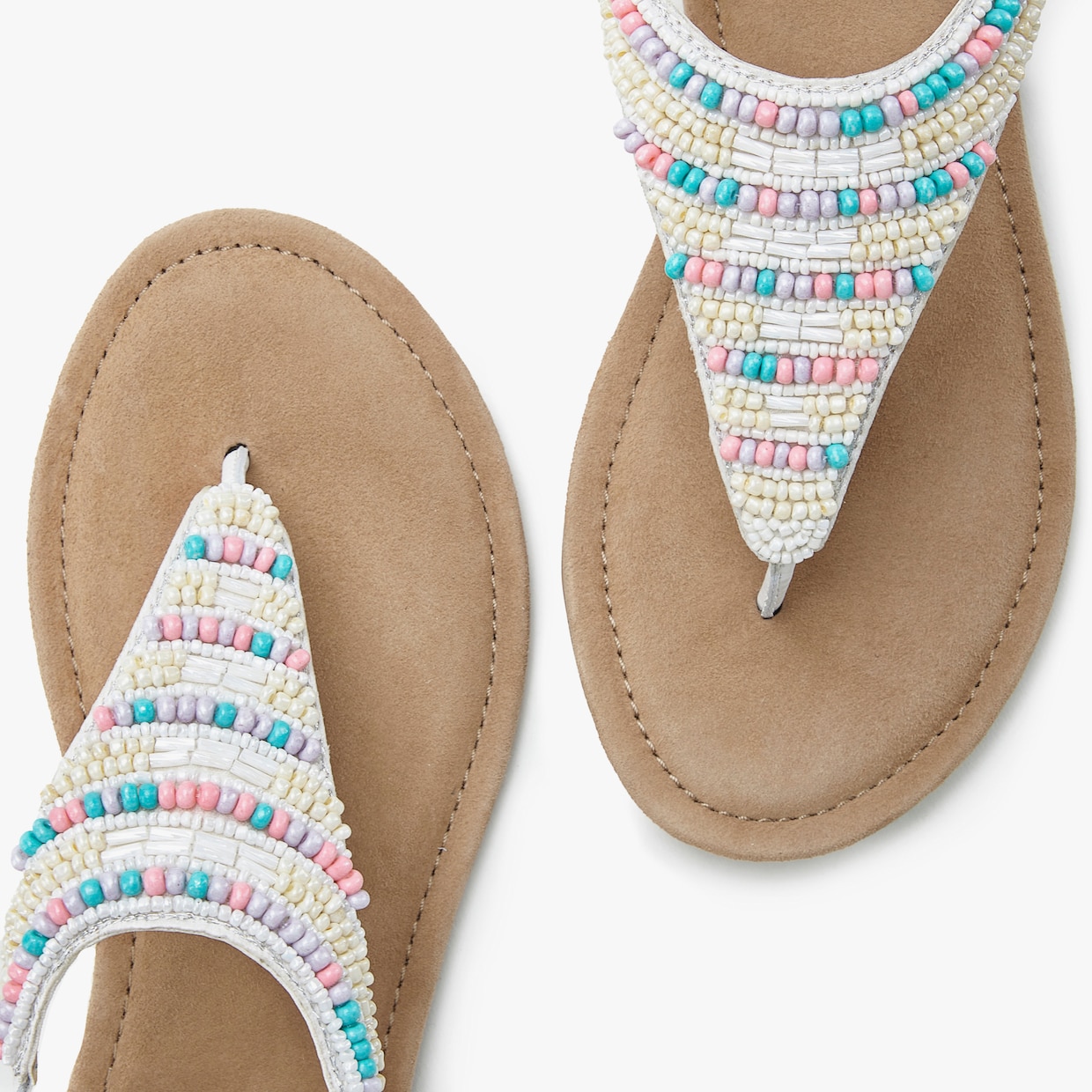 LASCANA Sandalen - wit