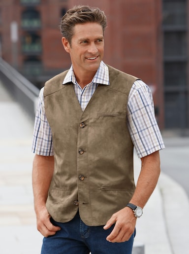 Marco Donati Gilet - taupe