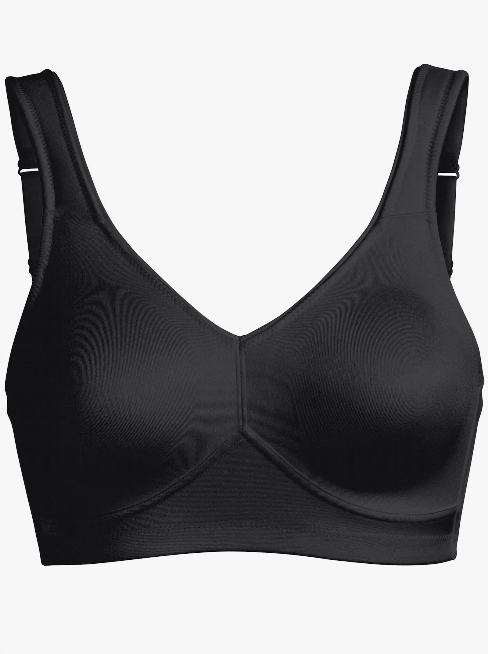 Speidel Beugelloze comfortbeha met dubbellaagse cups - zwart