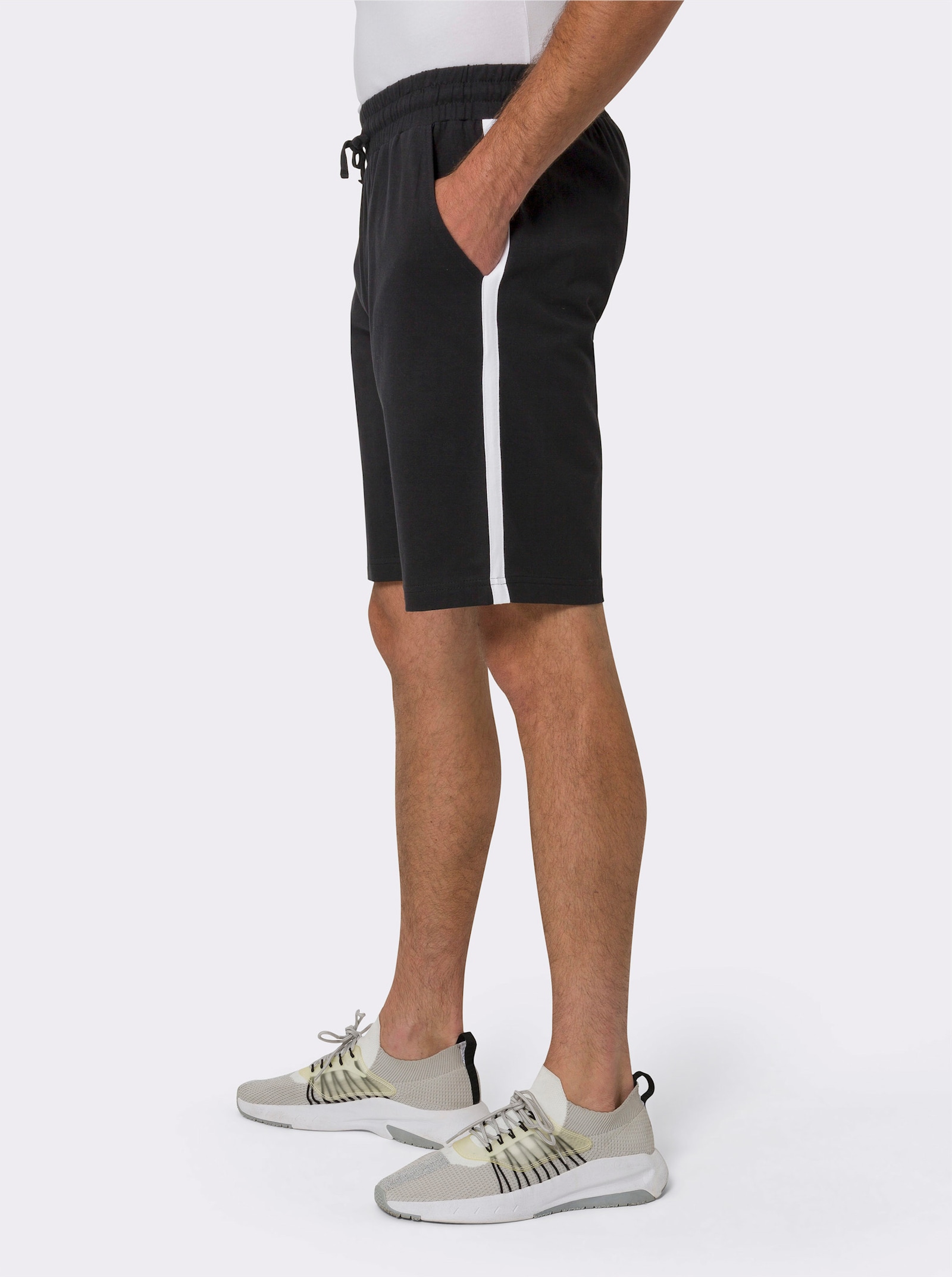 Kalhoty pro volný čas v balení po 2 kusech - černá + šedá