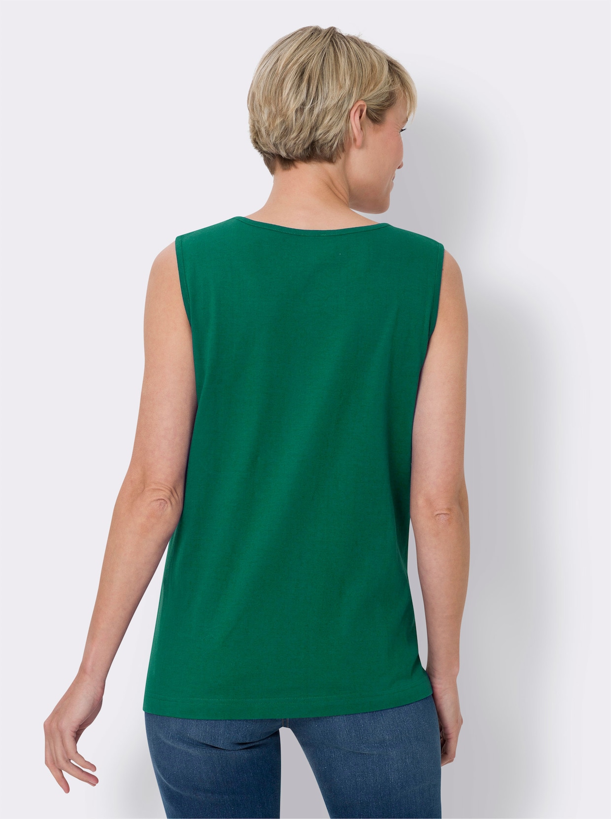 Shirttop - groen