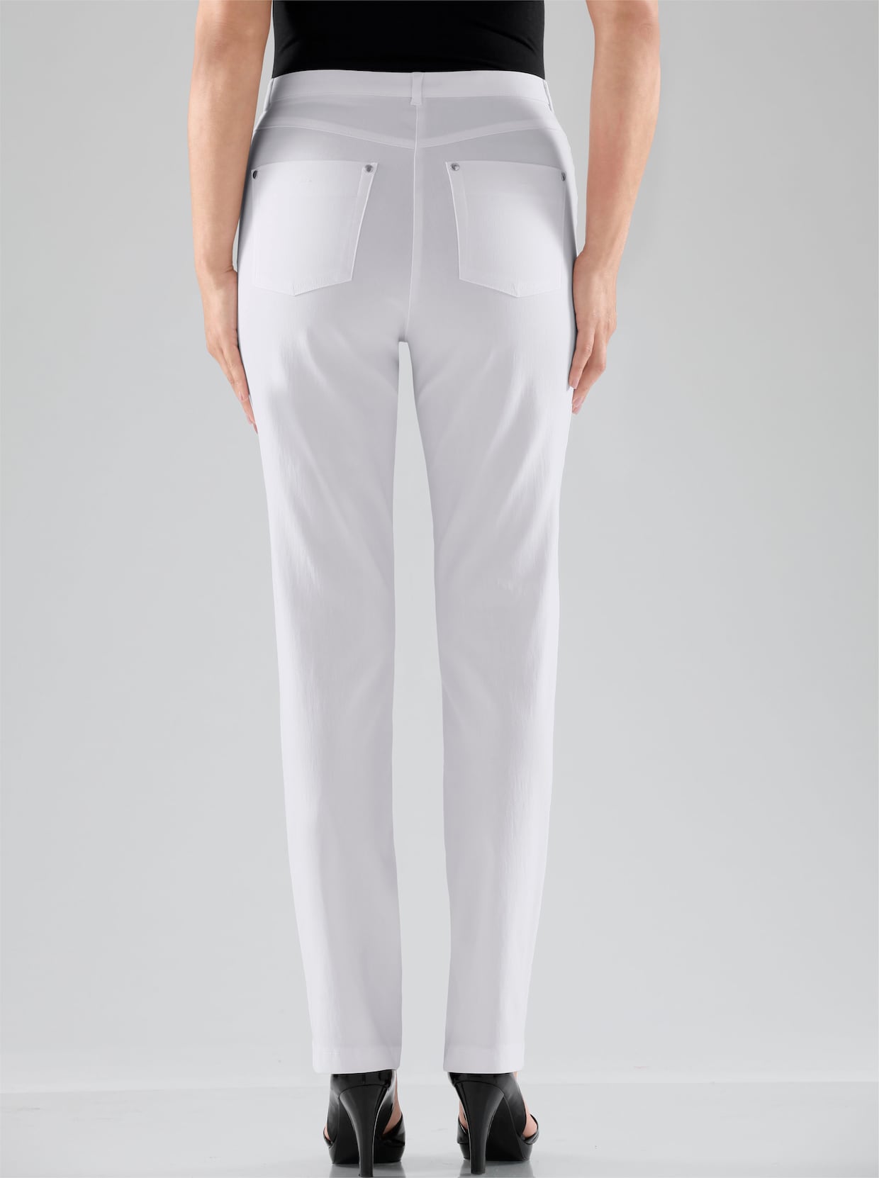 Stehmann Comfort line Pantalon 5 poches - blanc