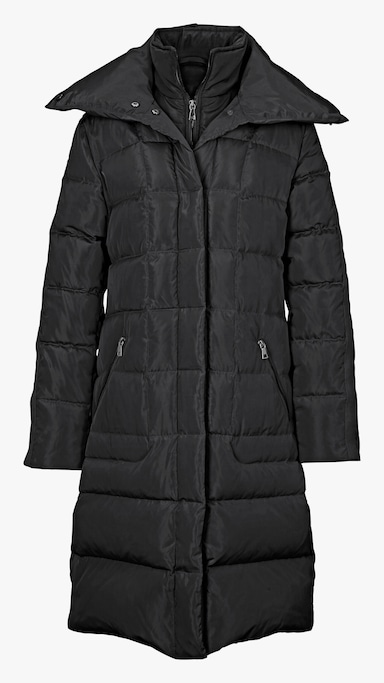 heine manteau en duvet - noir