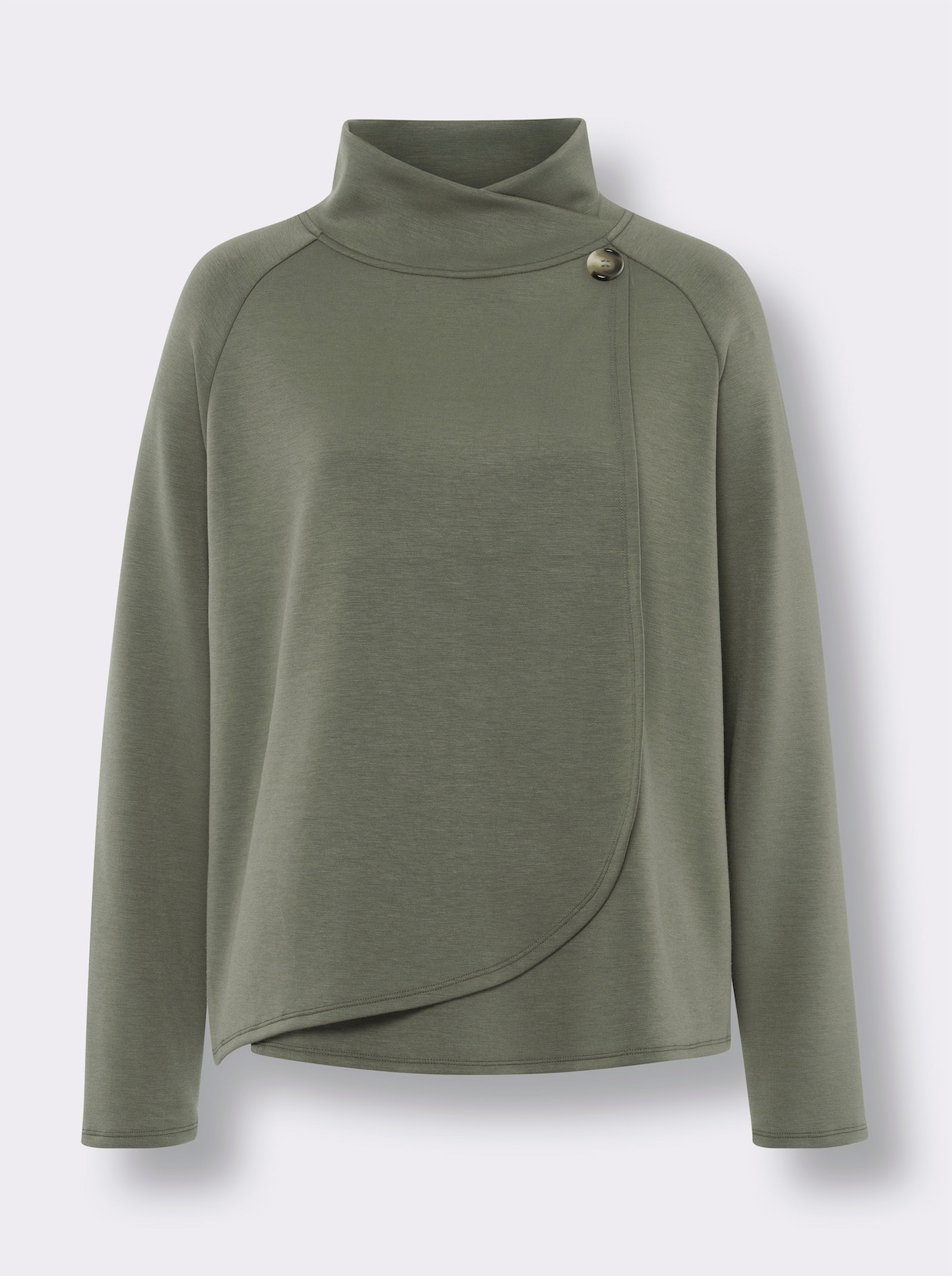 heine sweatshirt - kaki