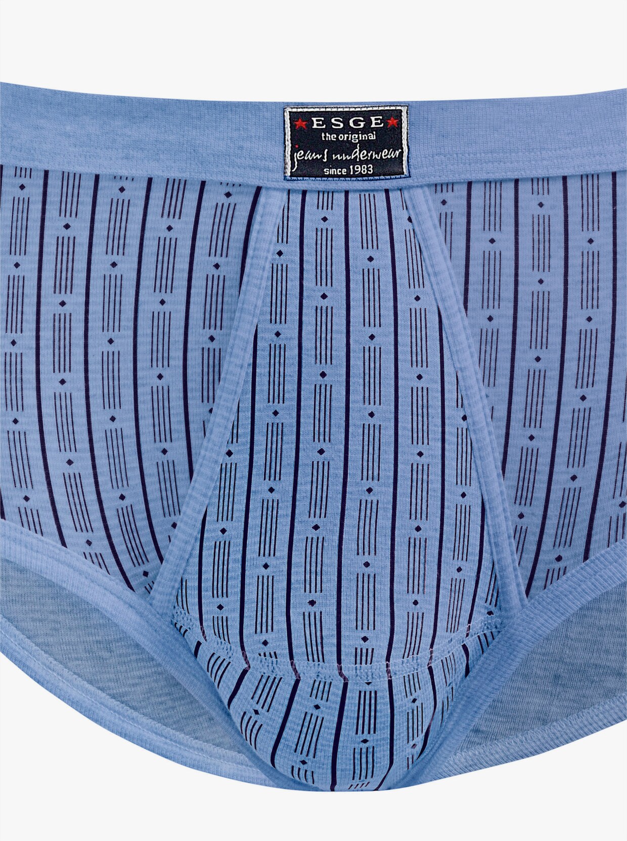 ESGE Slip - hellblau-bedruckt
