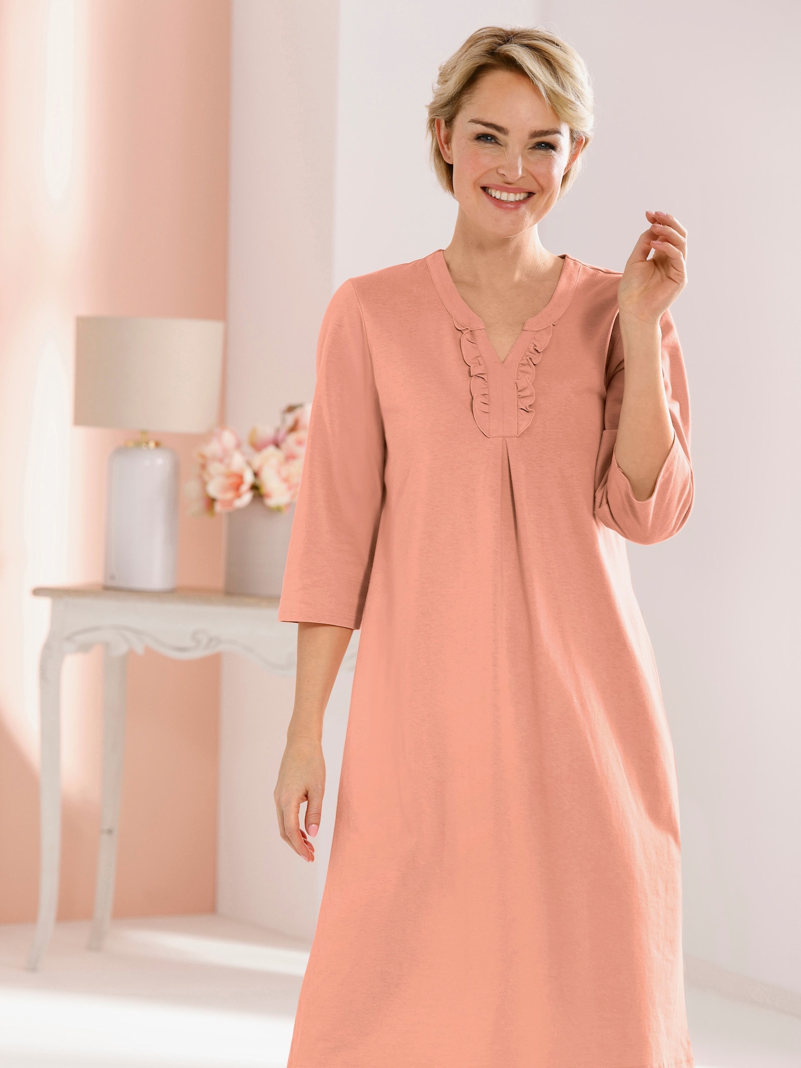 wäschepur Nachthemd - apricot