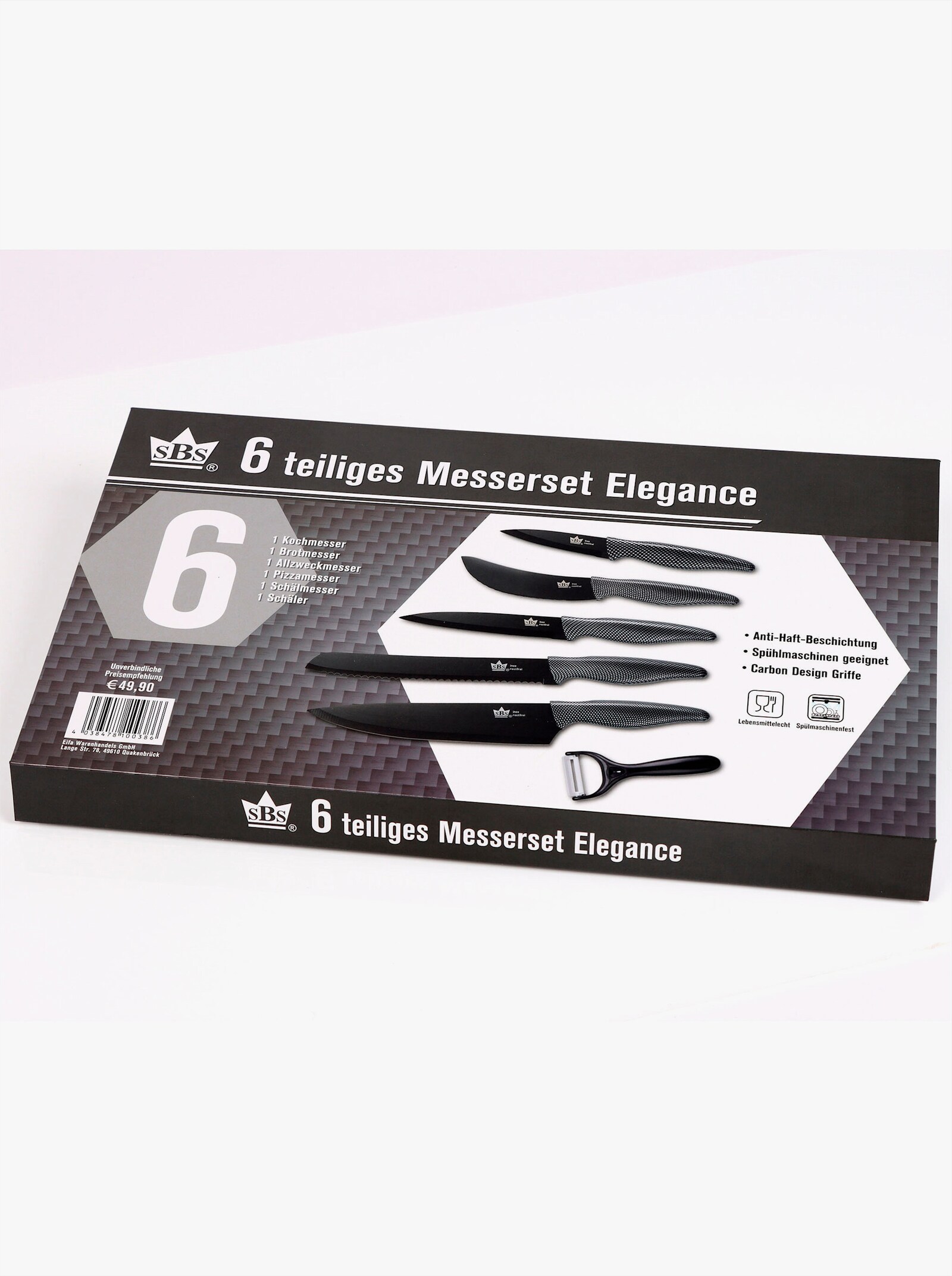  Messenset - zwart
