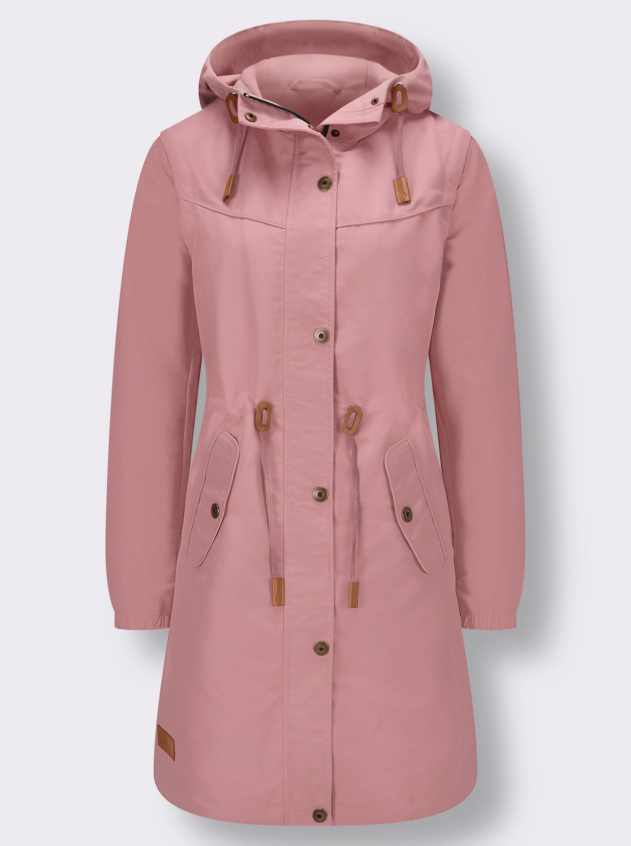 2-in-1-Jacke - rosenquarz