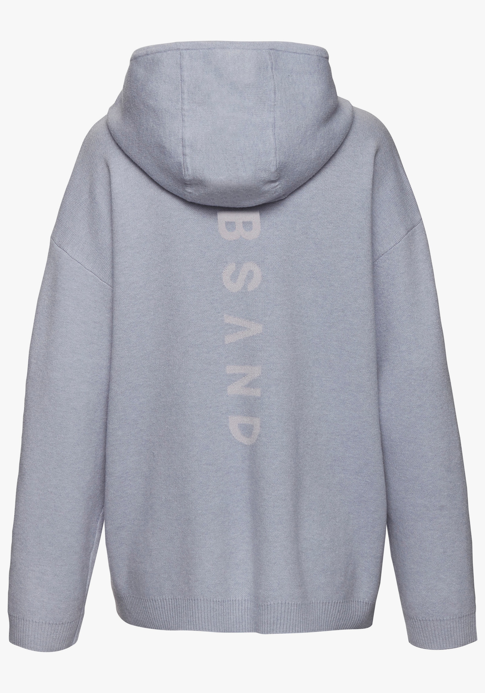 Elbsand Hoodie - rauchblau meliert