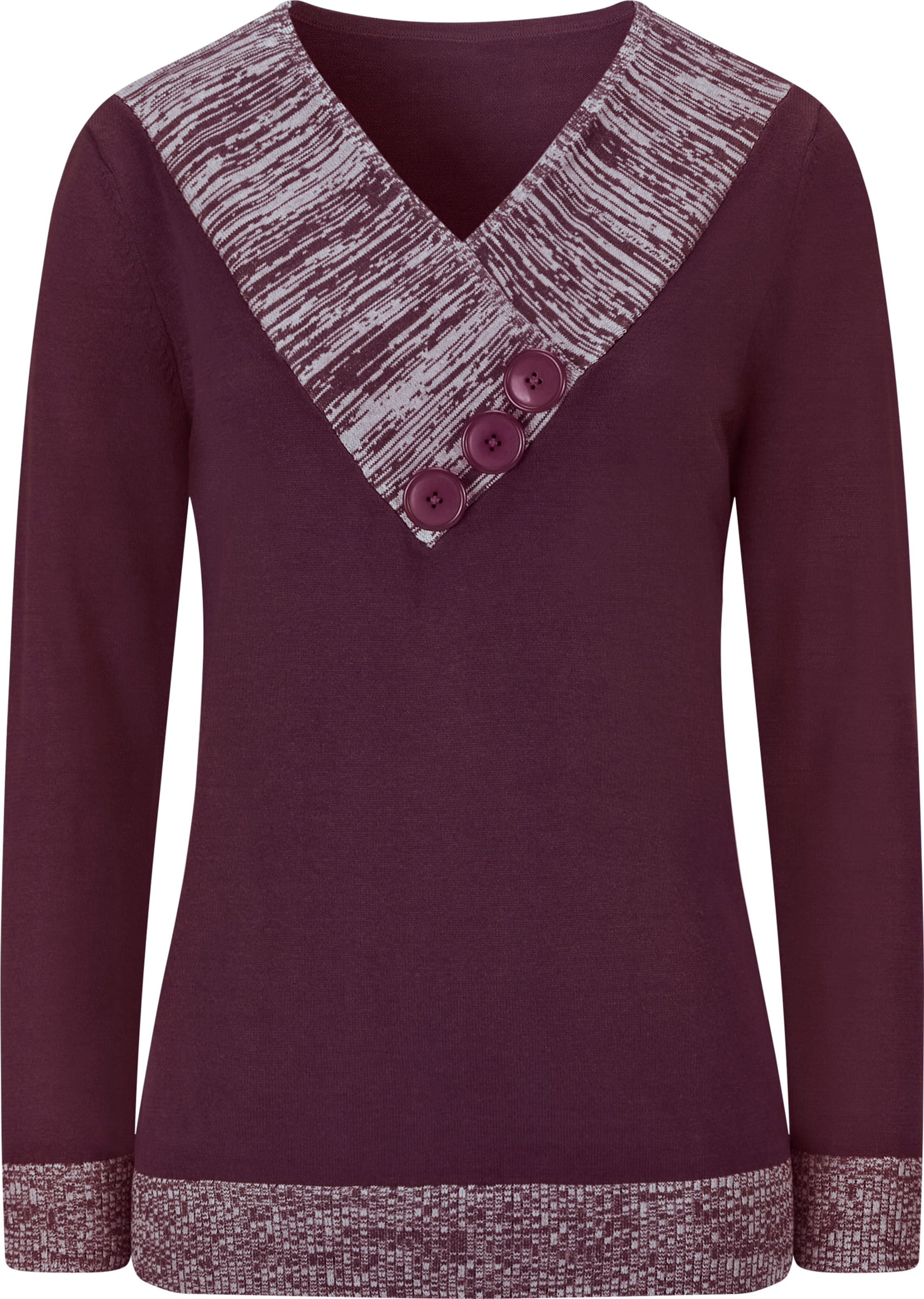 Classic Basics Gebreide Trui met lange mouwen