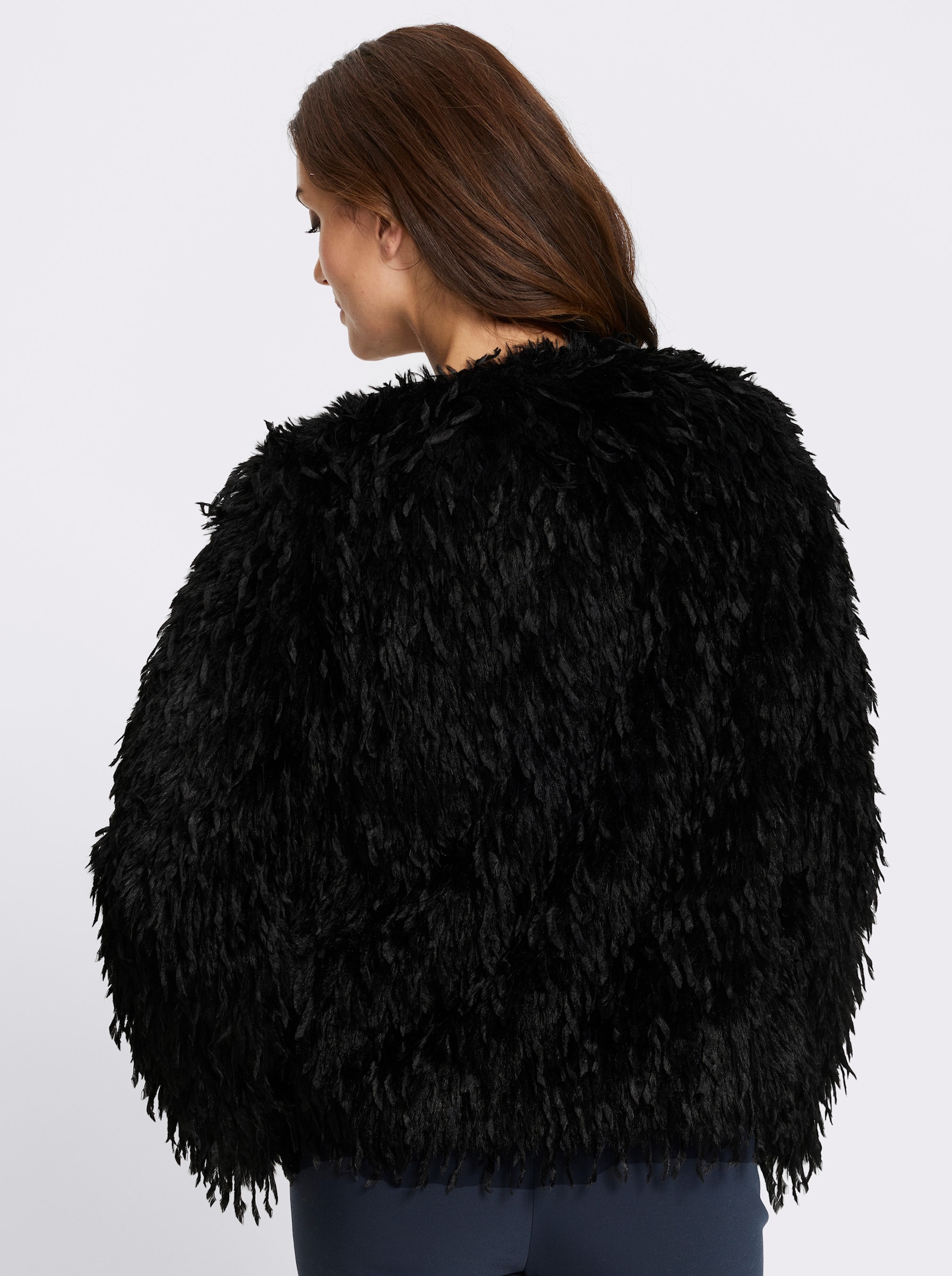 heine 2-in-1-Jacke mit abnehmbaren Ärmeln - schwarz
